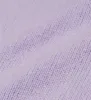 Vendome Cashmere Crewneck - Soft Lilac/White sold by Sporty and Rich
