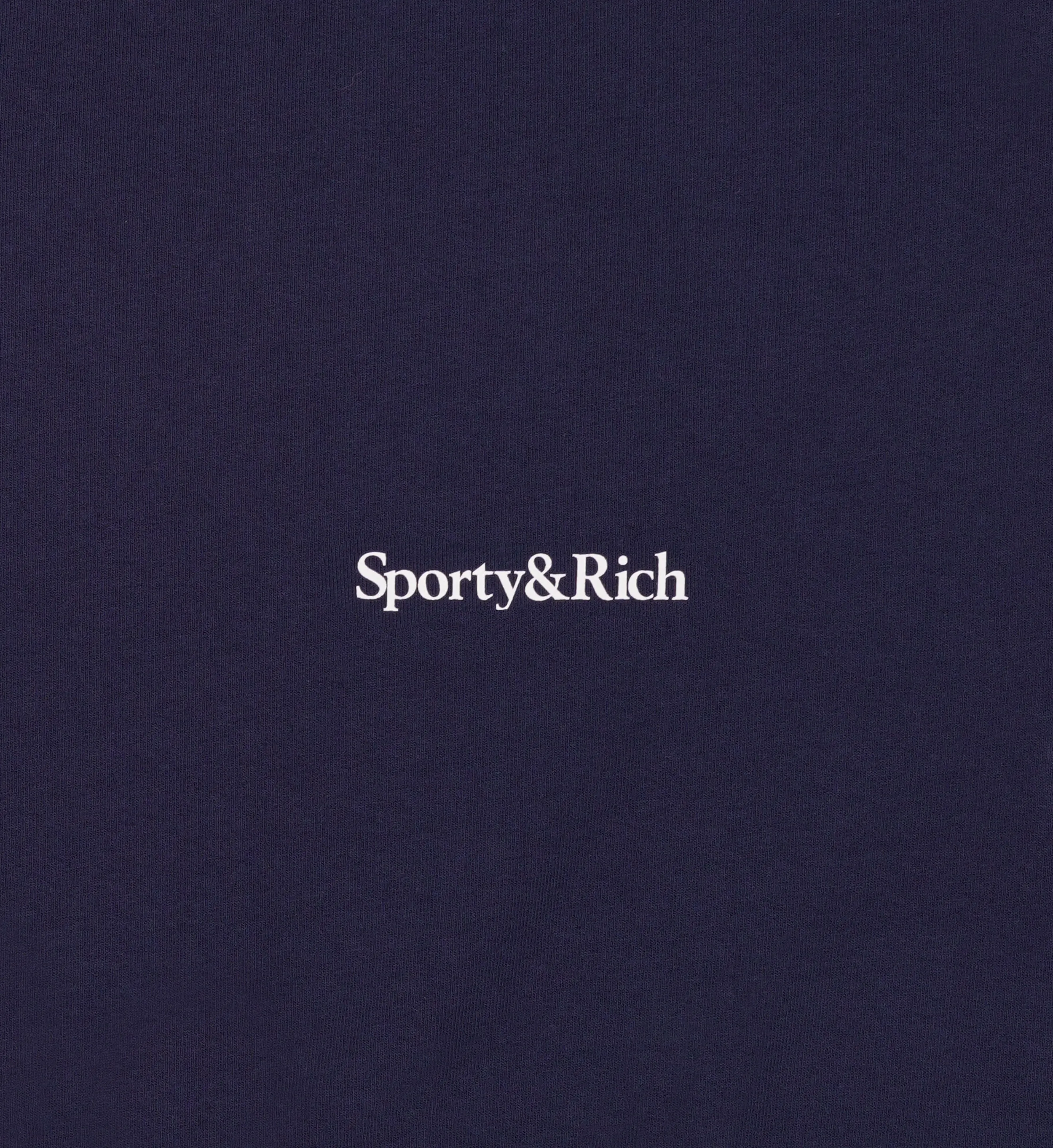 Serif Logo V-Neck Vest - Navy/White sold by Sporty and Rich product image thumbnail 3