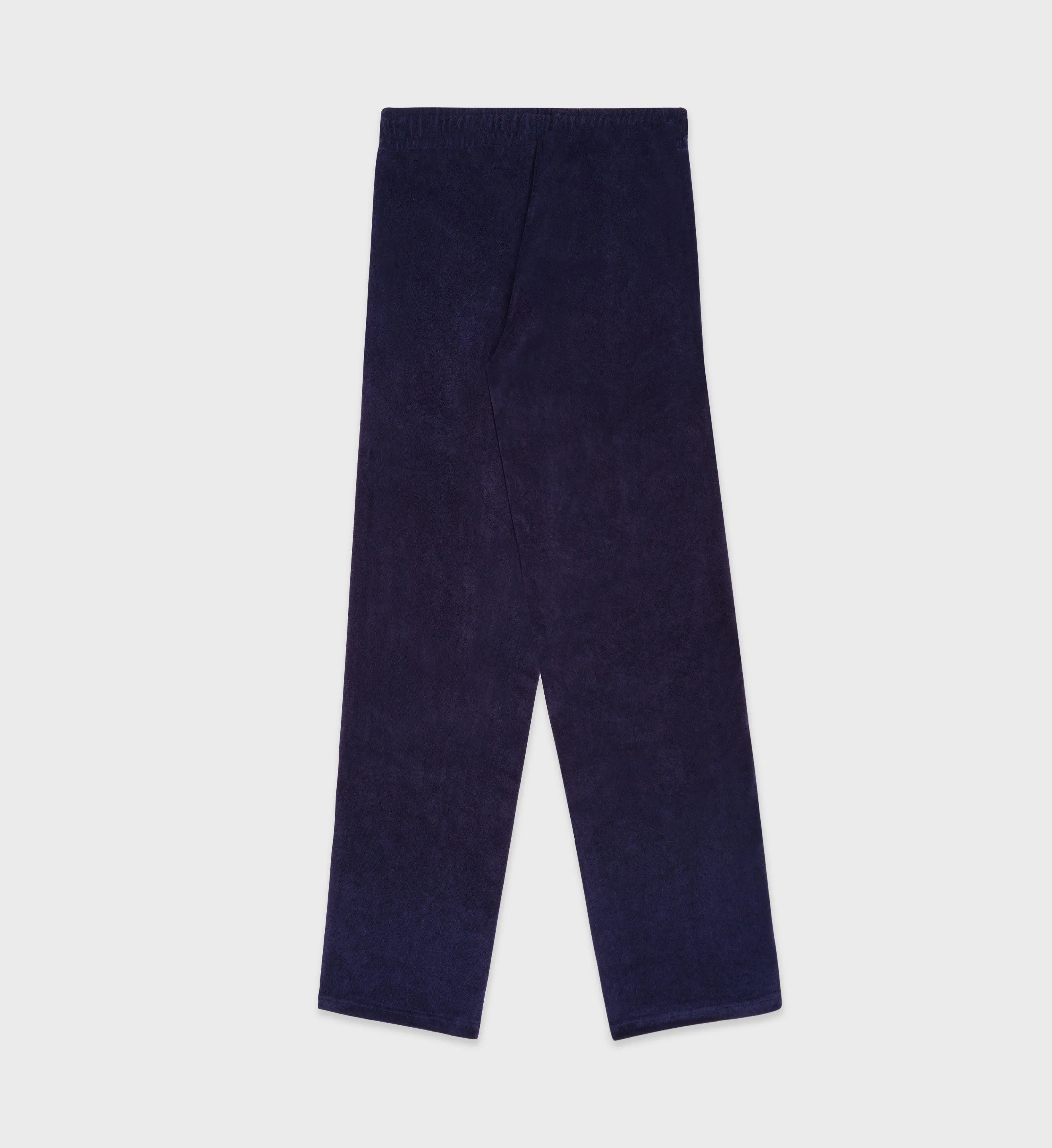 New Serif Terry Track Pant - Navy/White sold by Sporty and Rich product image thumbnail 2