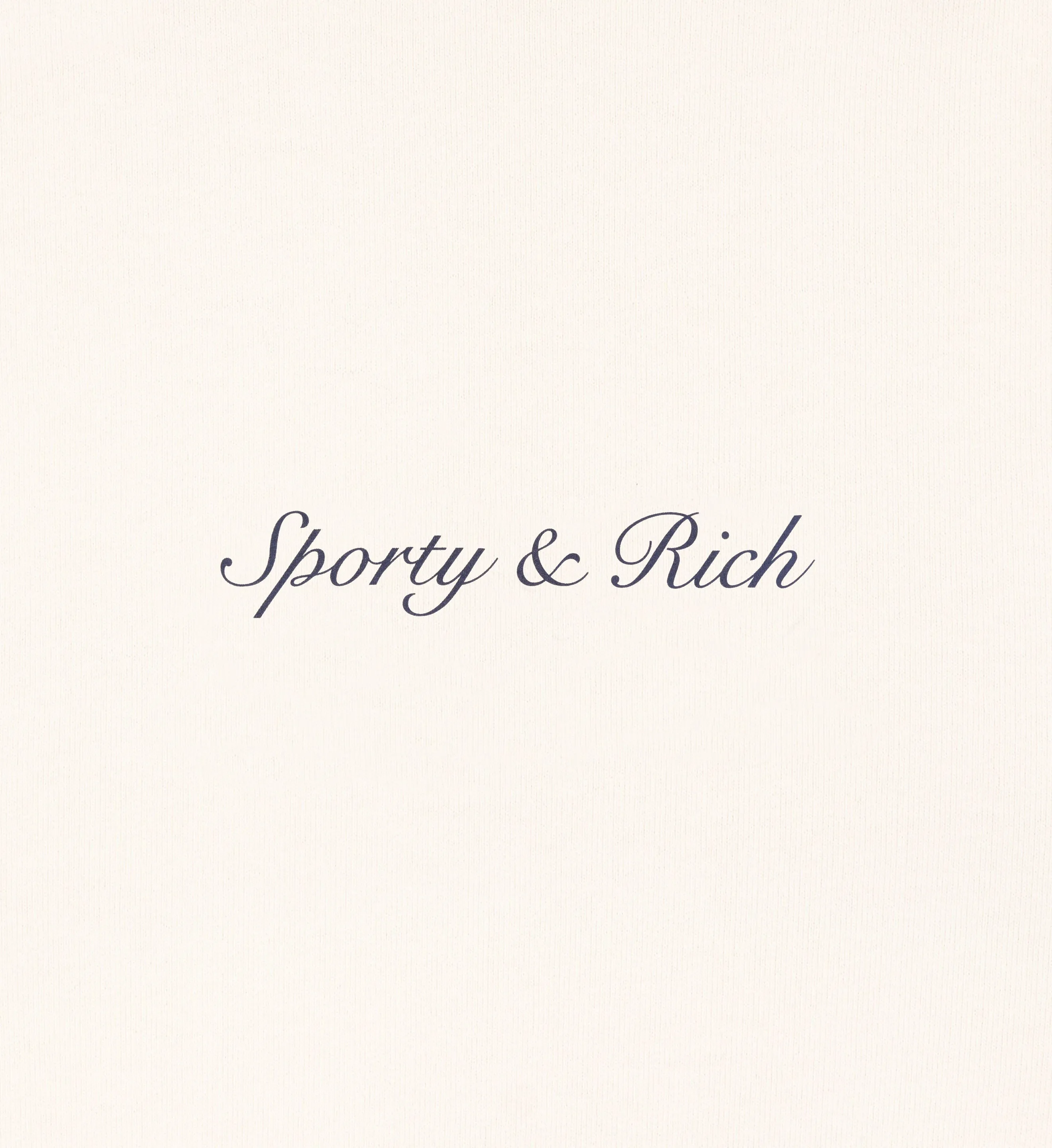 Syracuse Crewneck - Off White/Navy sold by Sporty and Rich product image thumbnail 3