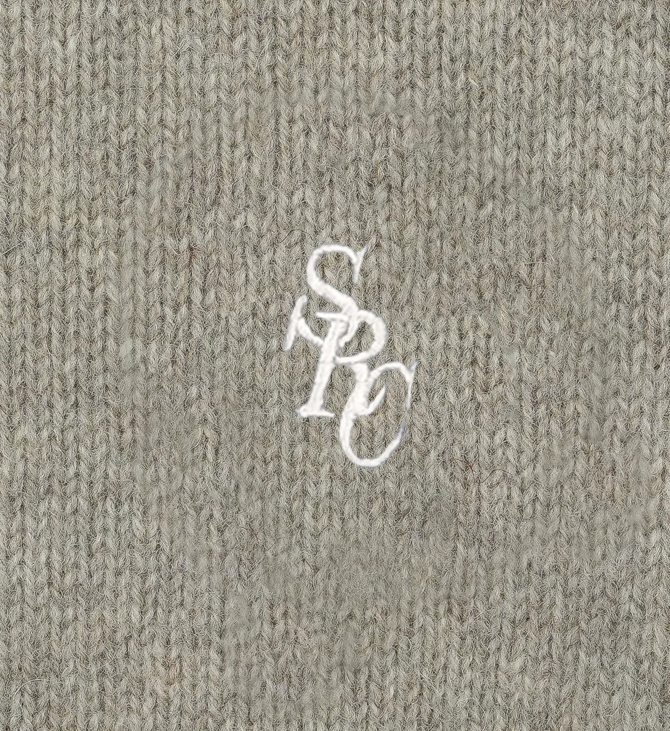 SRC Wool Crewneck - Heather Beige sold by Sporty and Rich product image thumbnail 3