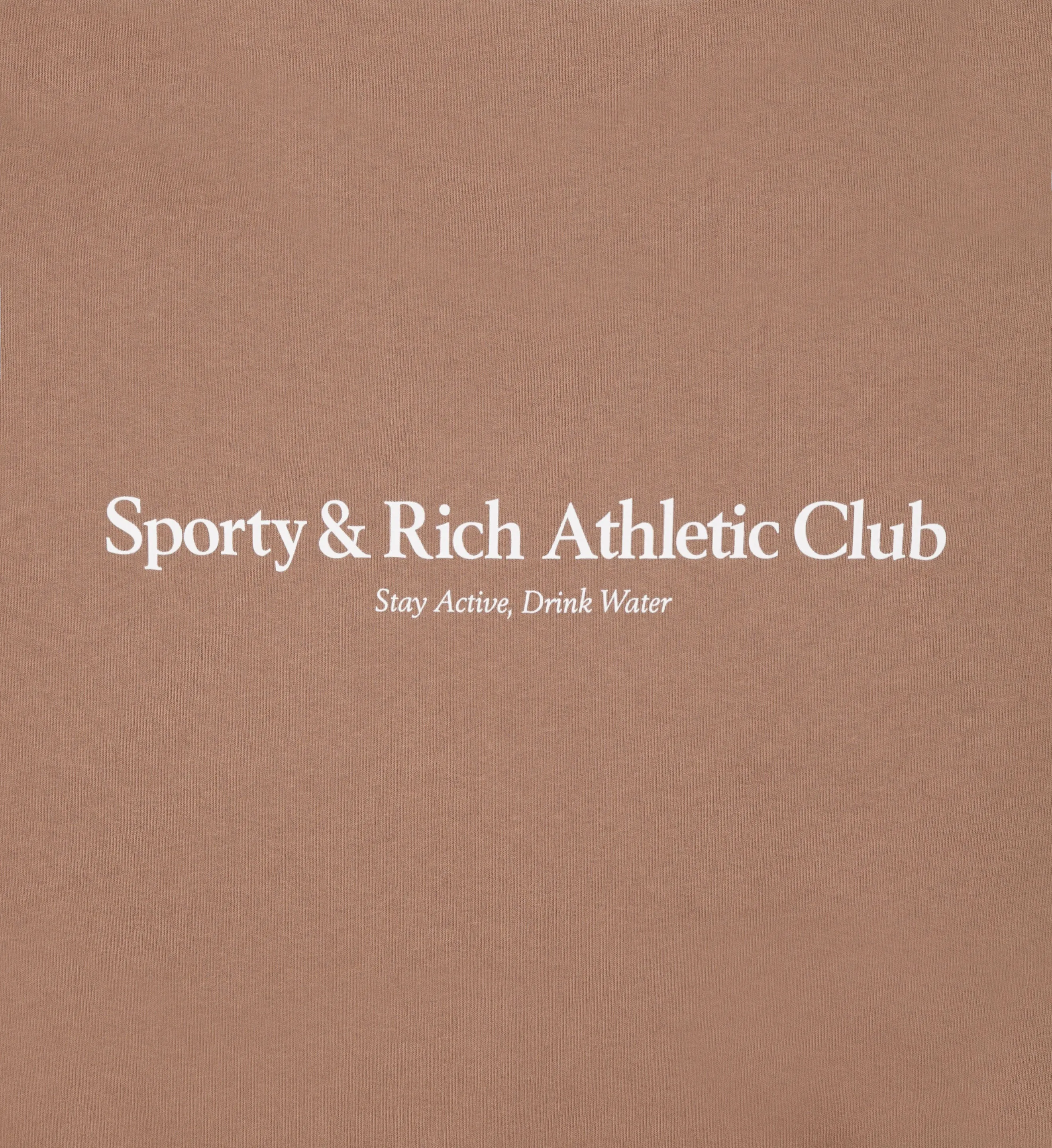 Athletic Club Cropped Crewneck - Cappucino sold by Sporty and Rich product image thumbnail 3