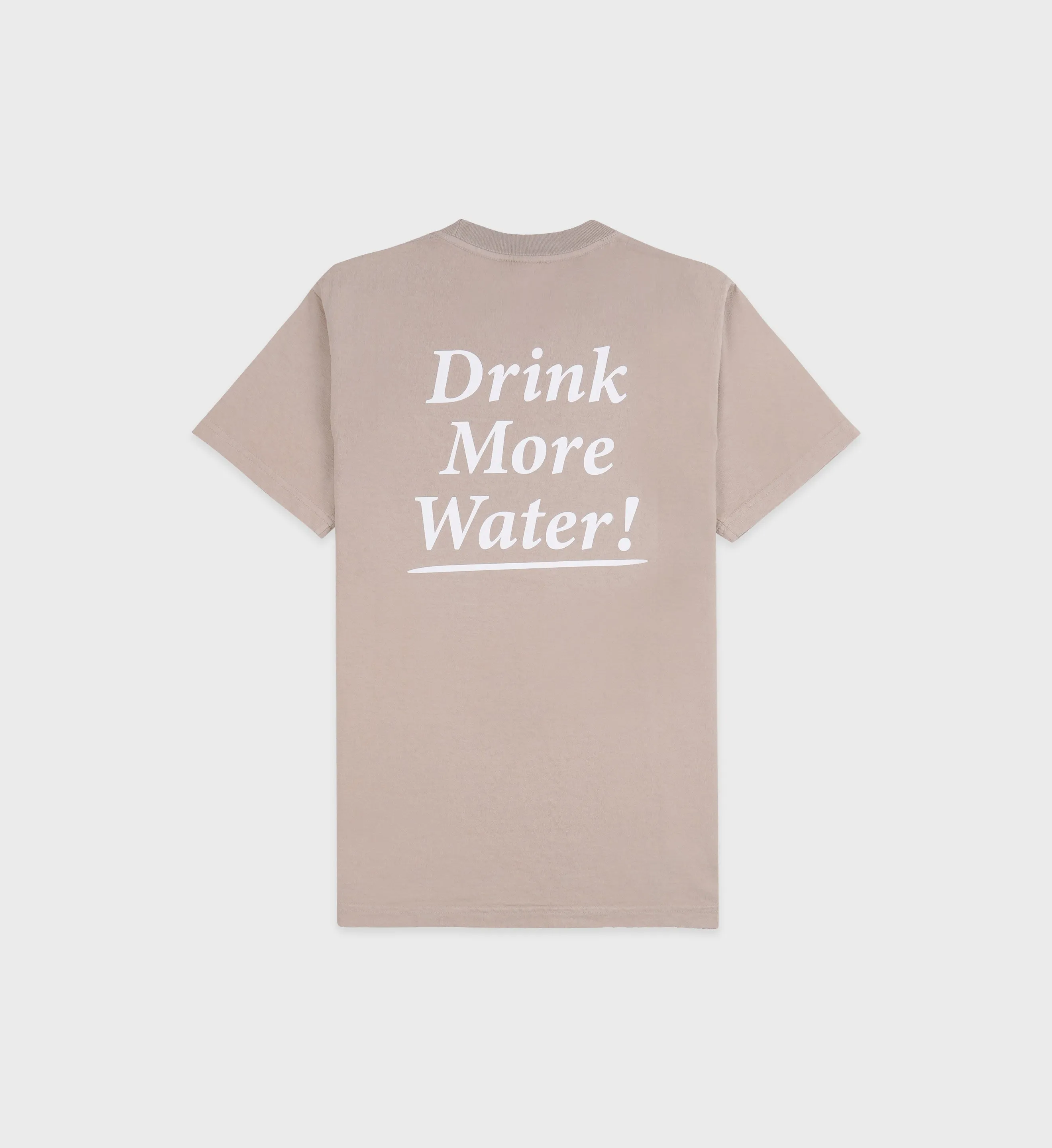 Drink More Water T-Shirt - Elephant/White sold by Sporty and Rich product image thumbnail 2