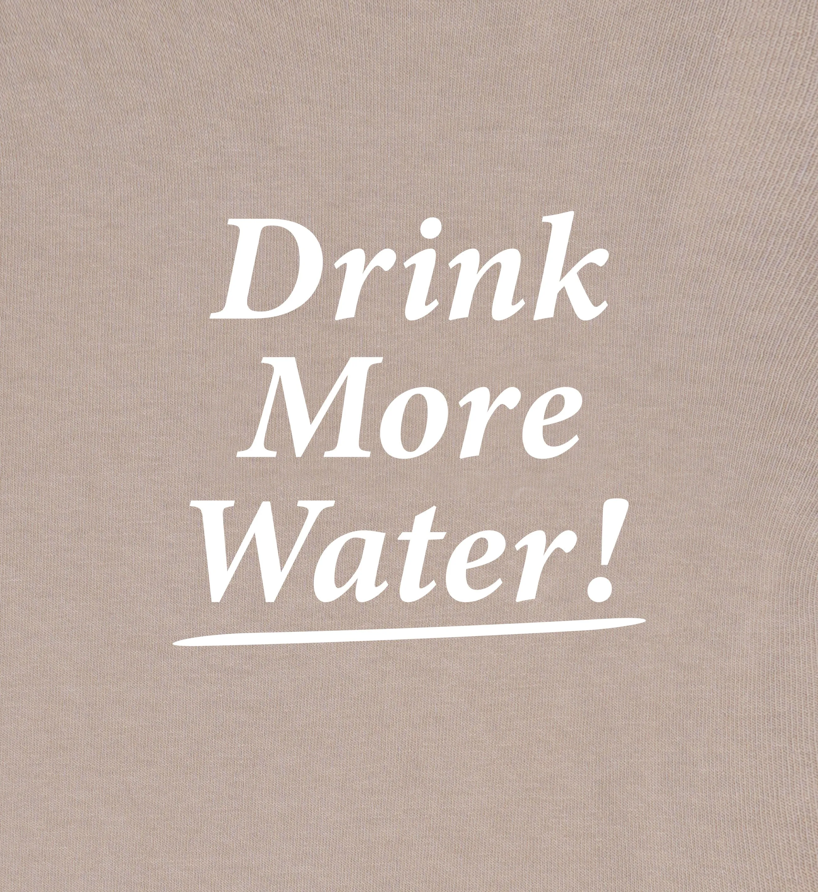 Drink More Water T-Shirt - Elephant/White sold by Sporty and Rich product image thumbnail 4