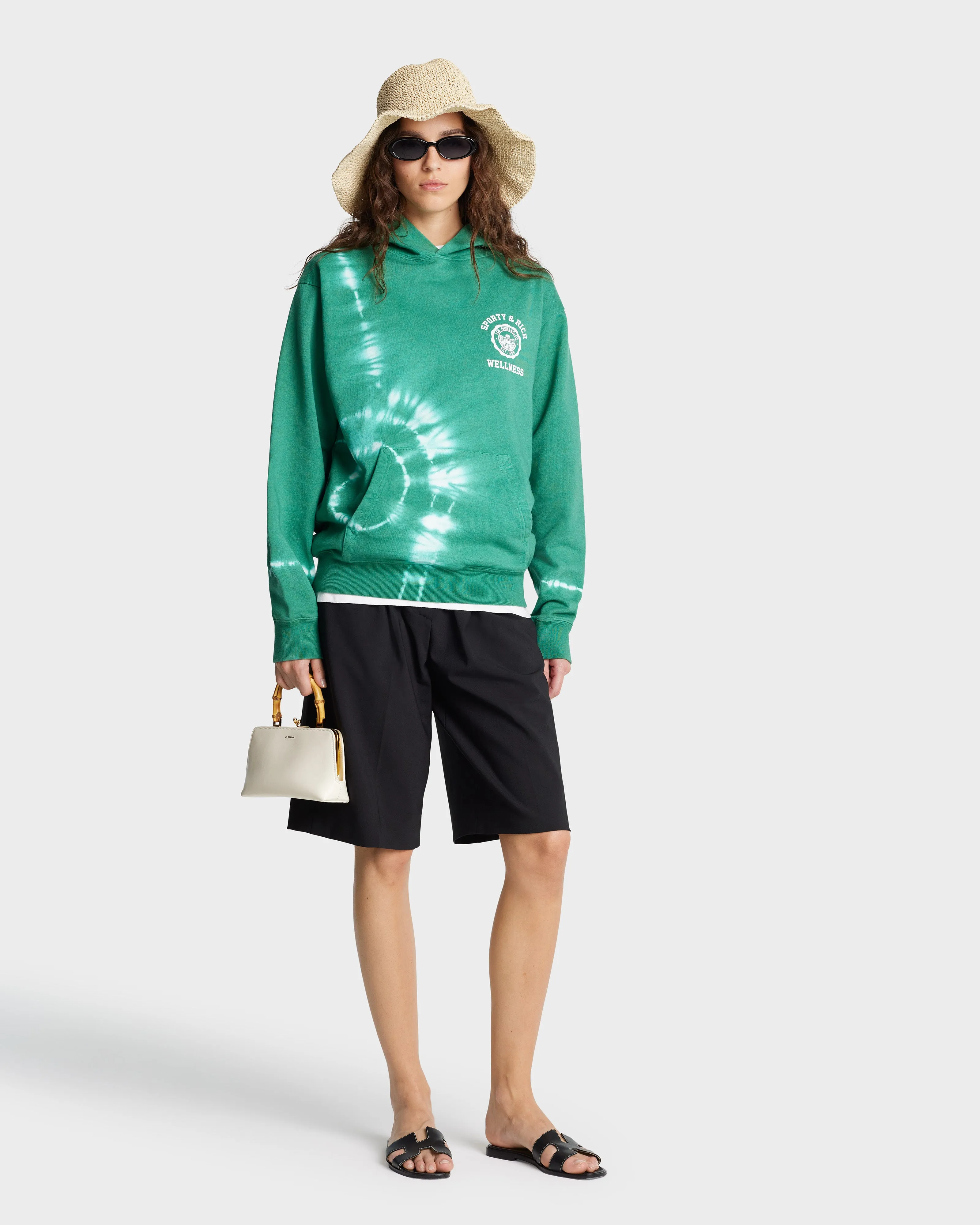 Emblem Hoodie - Gemstone Tie Dye sold by Sporty and Rich product image thumbnail 3