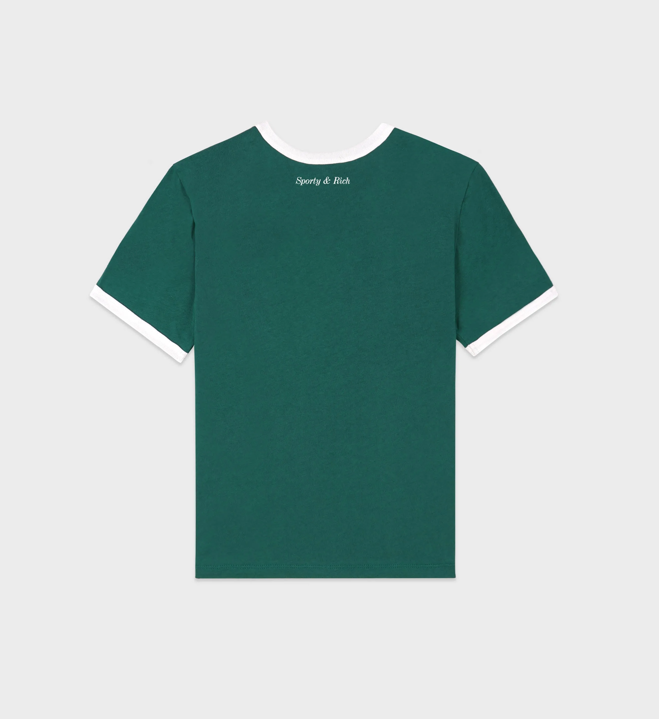 Wellness Club Ringer Tee - Alpine/White sold by Sporty and Rich product image thumbnail 2
