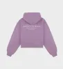 Health Initiative Cropped Hoodie - Soft Lavender/White sold by Sporty and Rich