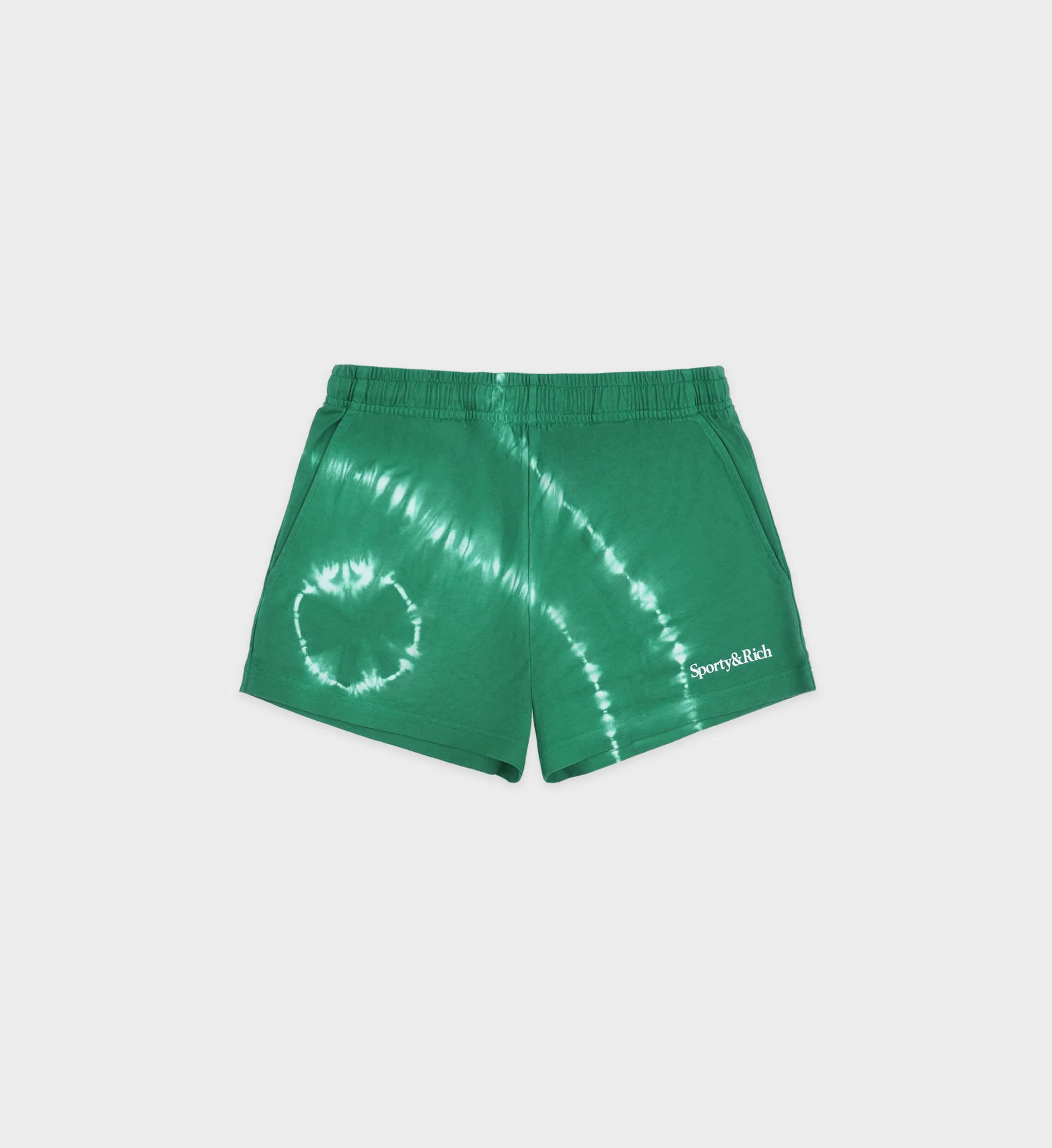 Serif Logo Disco Short - Gemstone Tie Dye sold by Sporty and Rich
