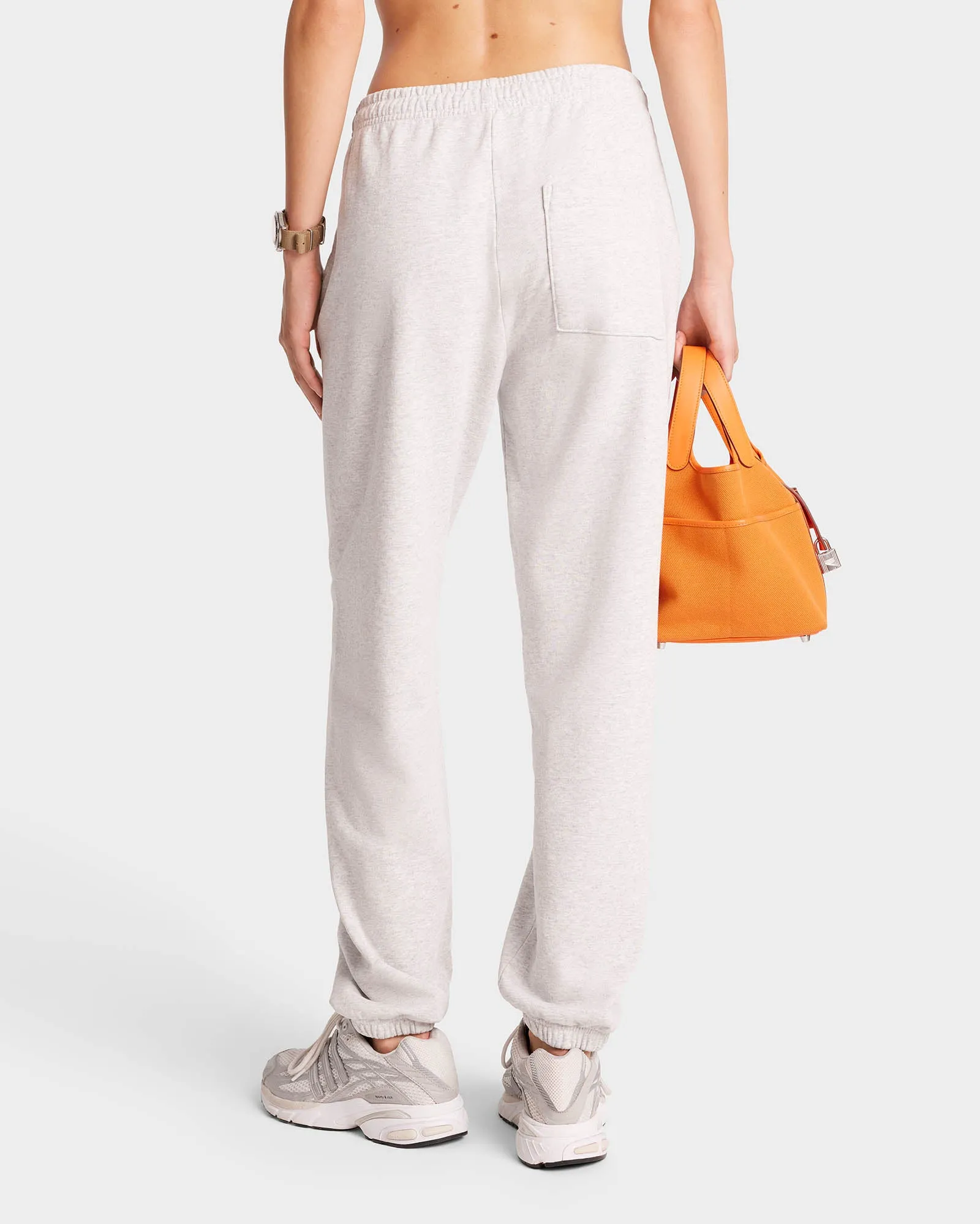 Varsity Crest Sweatpant - Heather Gray/Navy sold by Sporty and Rich product image thumbnail 5