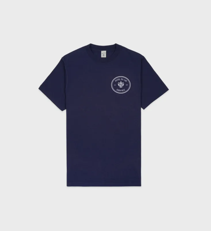 Eden Crest Kennedy T-Shirt - Navy/White sold by Sporty and Rich