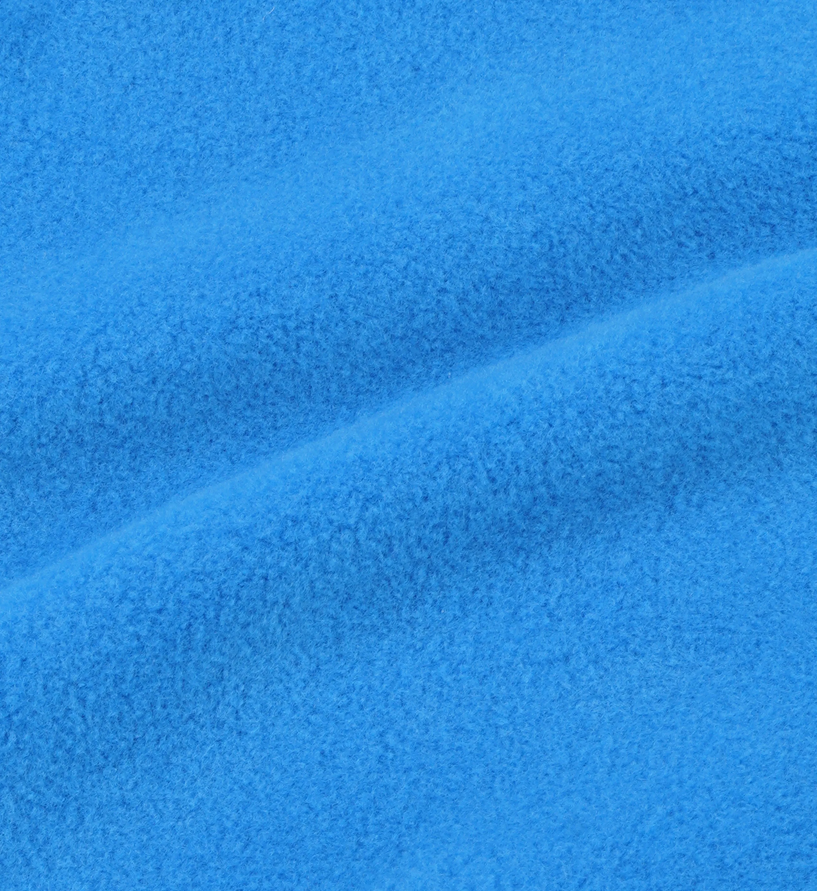 Buttoned Polar Sweatshirt - Ocean/Cream sold by Sporty and Rich product image thumbnail 4