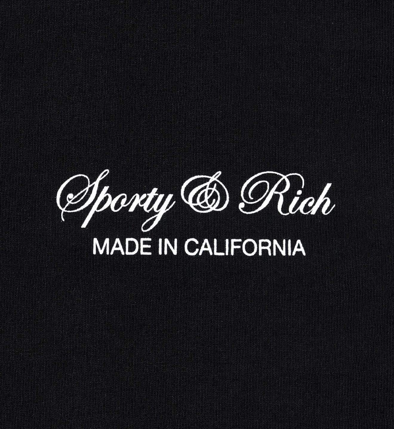 Script Logo Sweatpant - Black sold by Sporty and Rich product image thumbnail 3