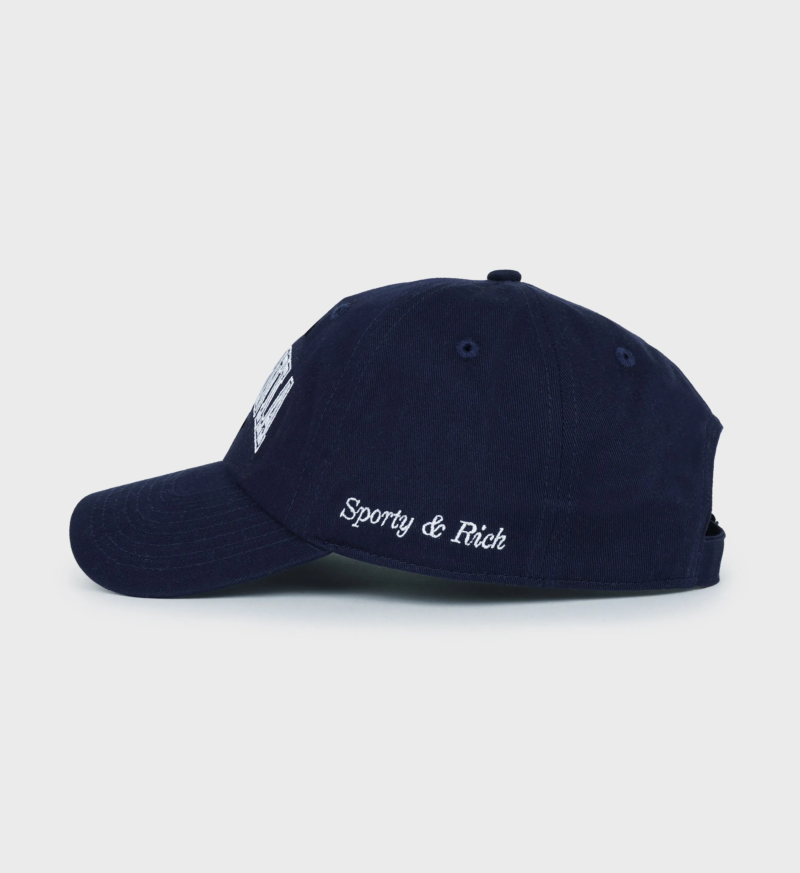California Hat - Navy/White sold by Sporty and Rich product image thumbnail 4