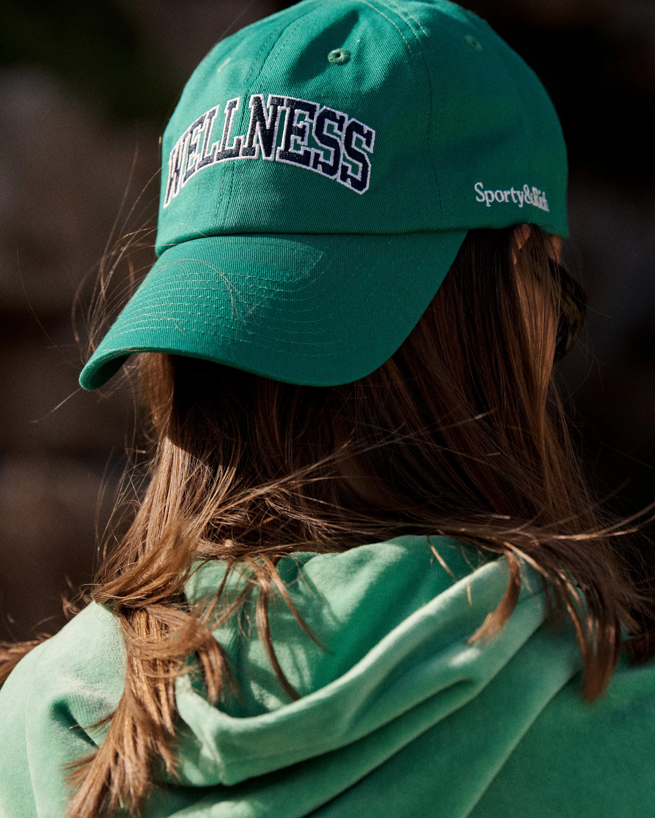 Wellness Ivy Hat - Verde/Navy sold by Sporty and Rich product image thumbnail 4