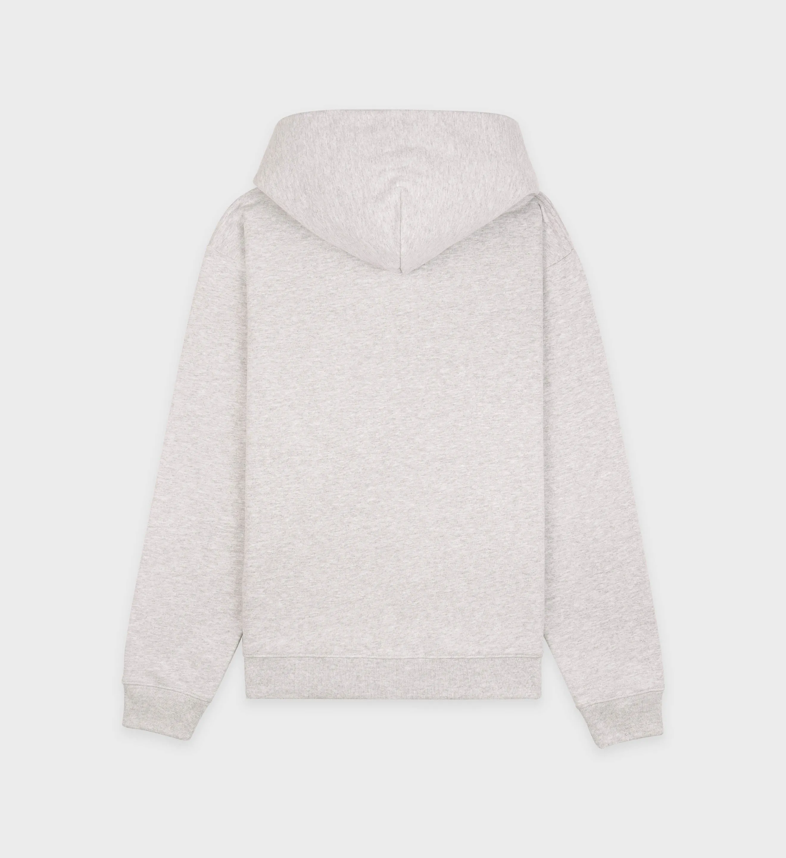 Paris Country Club Zip Hoodie - Heather Gray/Navy sold by Sporty and Rich product image thumbnail 2