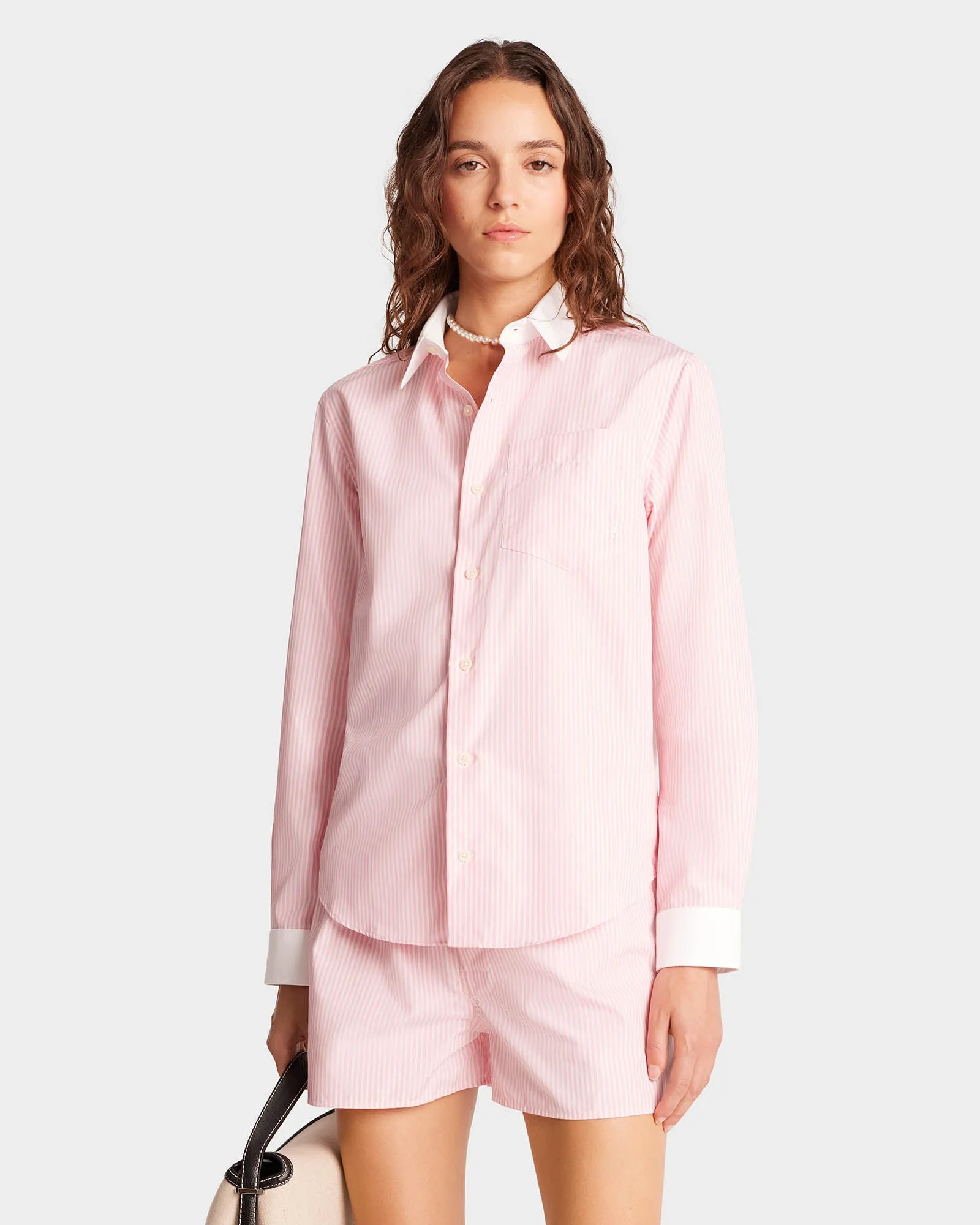 SRC Shirt - Ballet/White sold by Sporty and Rich product image thumbnail 4