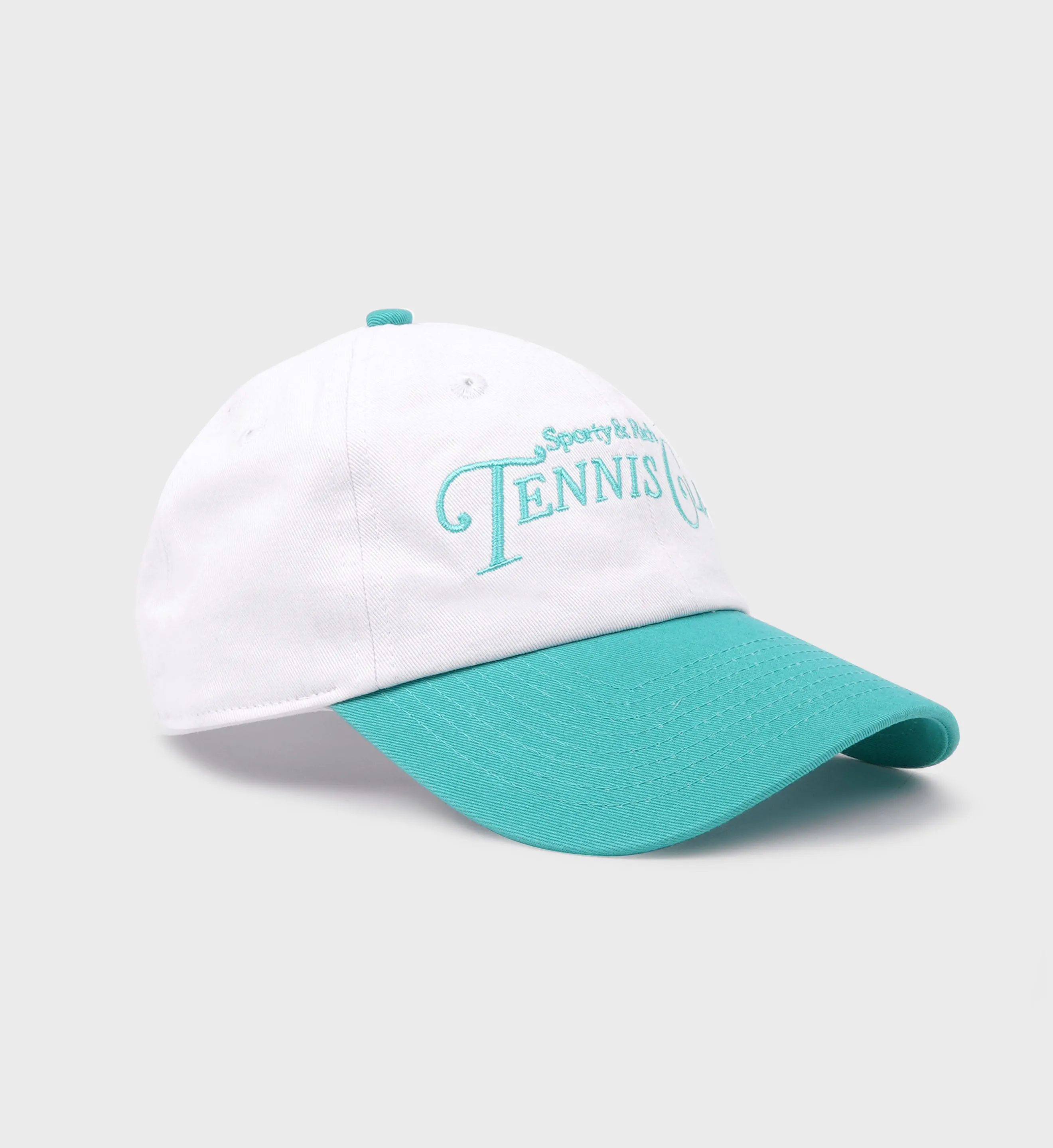 Rizzoli Tennis Hat - White/Caribbean sold by Sporty and Rich product image thumbnail 2