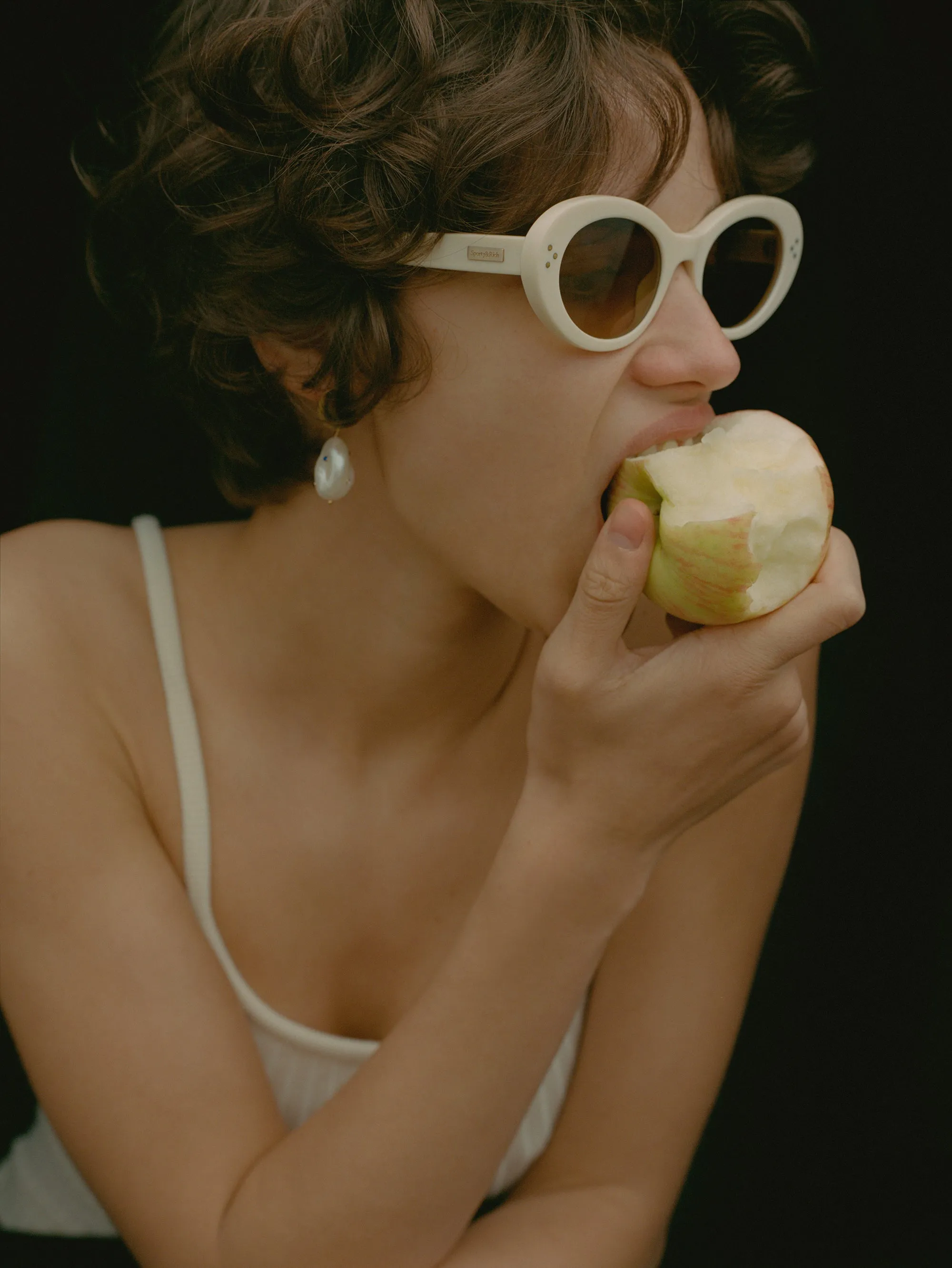 Frame N.05 - Cream sold by Sporty and Rich product image thumbnail 5