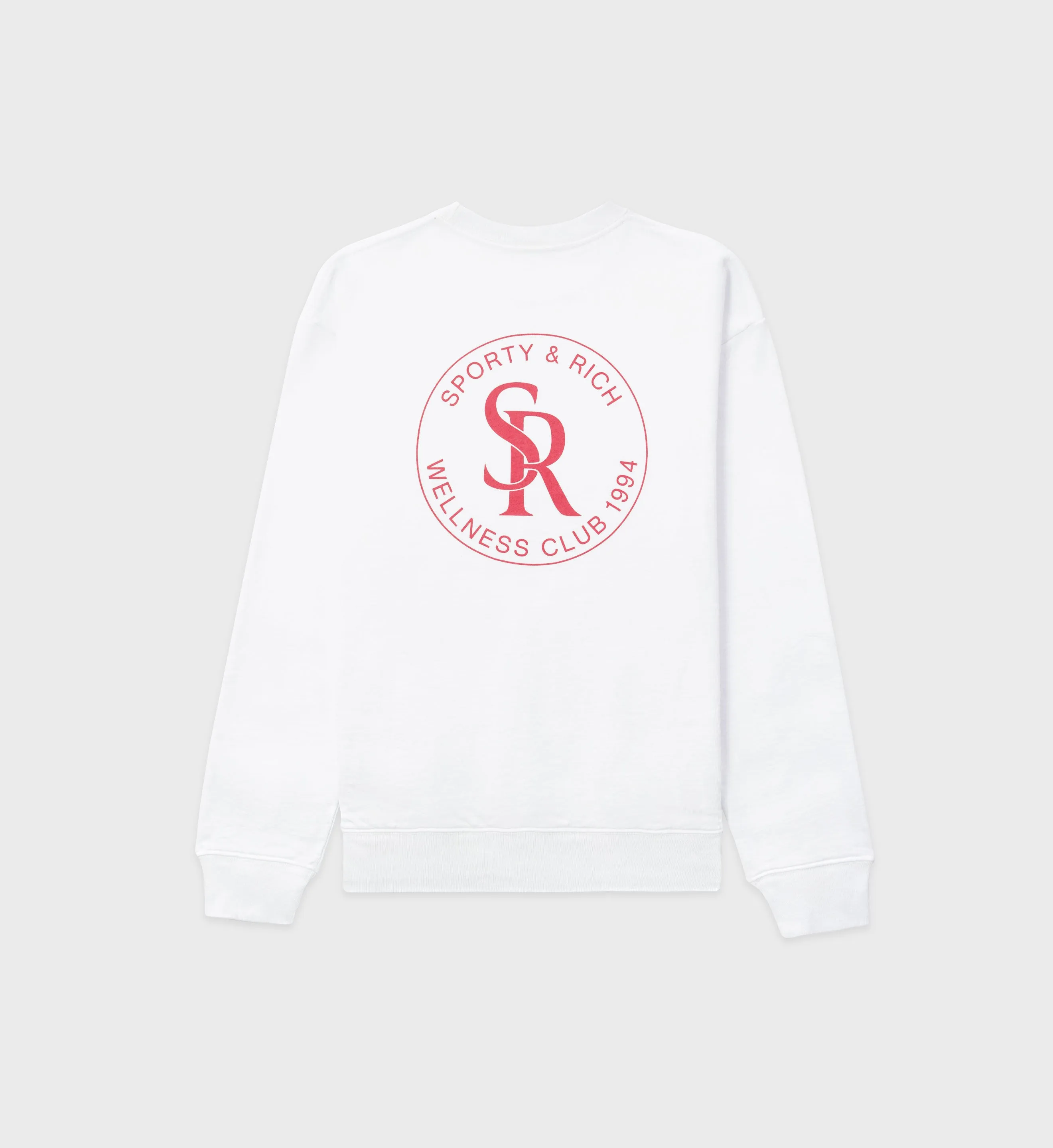 S&R Crewneck - White sold by Sporty and Rich product image thumbnail 2