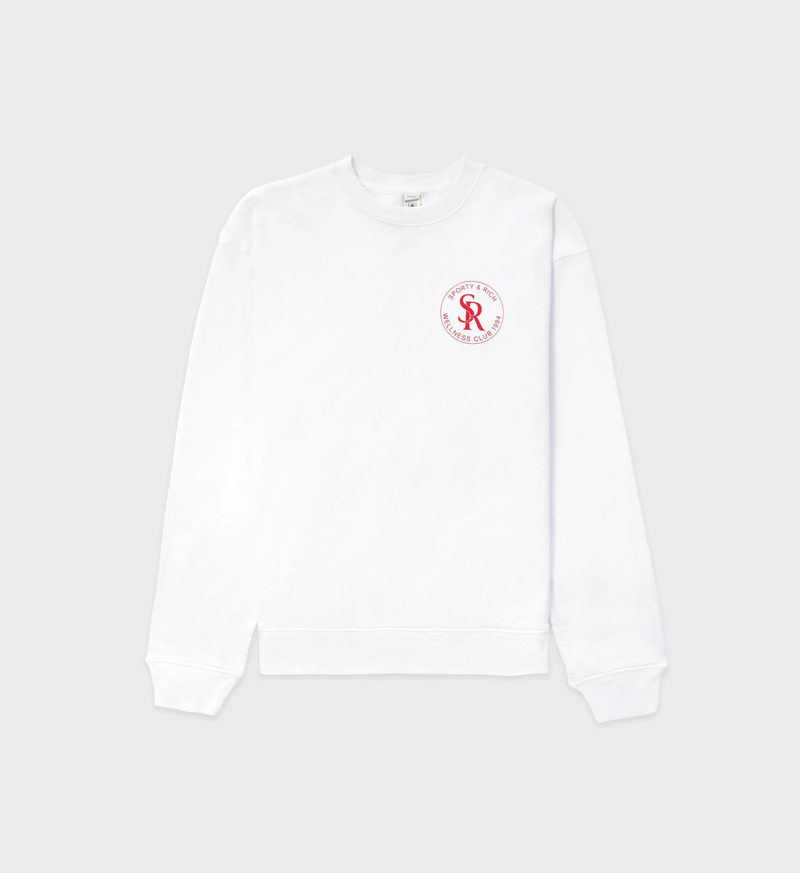 S&R Crewneck - White sold by Sporty and Rich