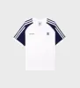 Adidas Two Tone Ringer Tee - White/Navy sold by Sporty and Rich