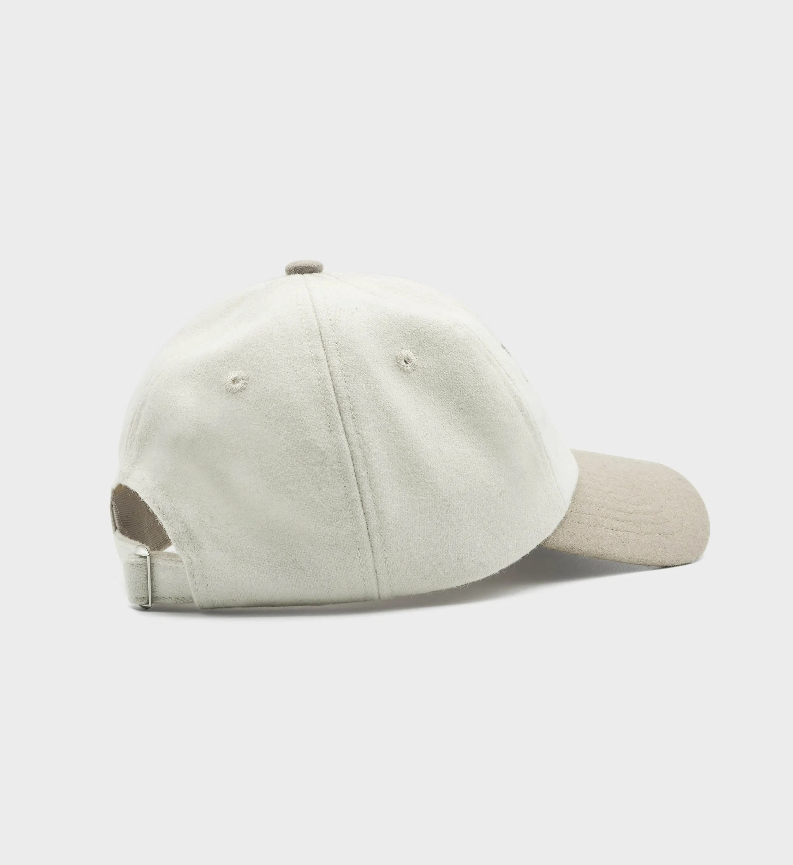 Wellness Club Flannel Hat - Off White/Elephant sold by Sporty and Rich product image thumbnail 4