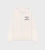 Varsity Crest Hoodie - Cream/Navy sold by Sporty and Rich