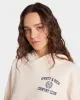 Varsity Crest Hoodie - Cream/Navy sold by Sporty and Rich