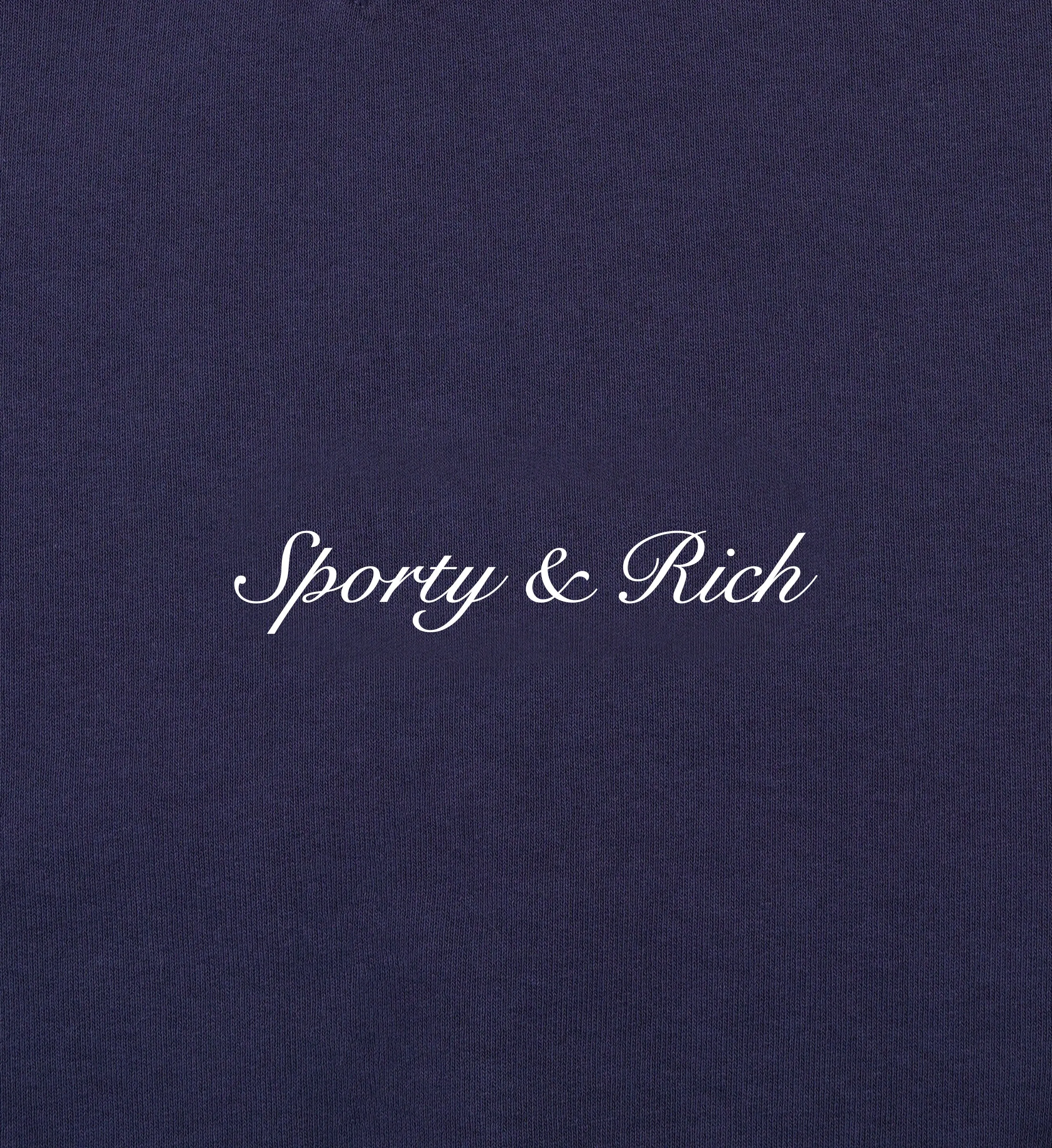 Syracuse Gym Short - Navy/White sold by Sporty and Rich product image thumbnail 3