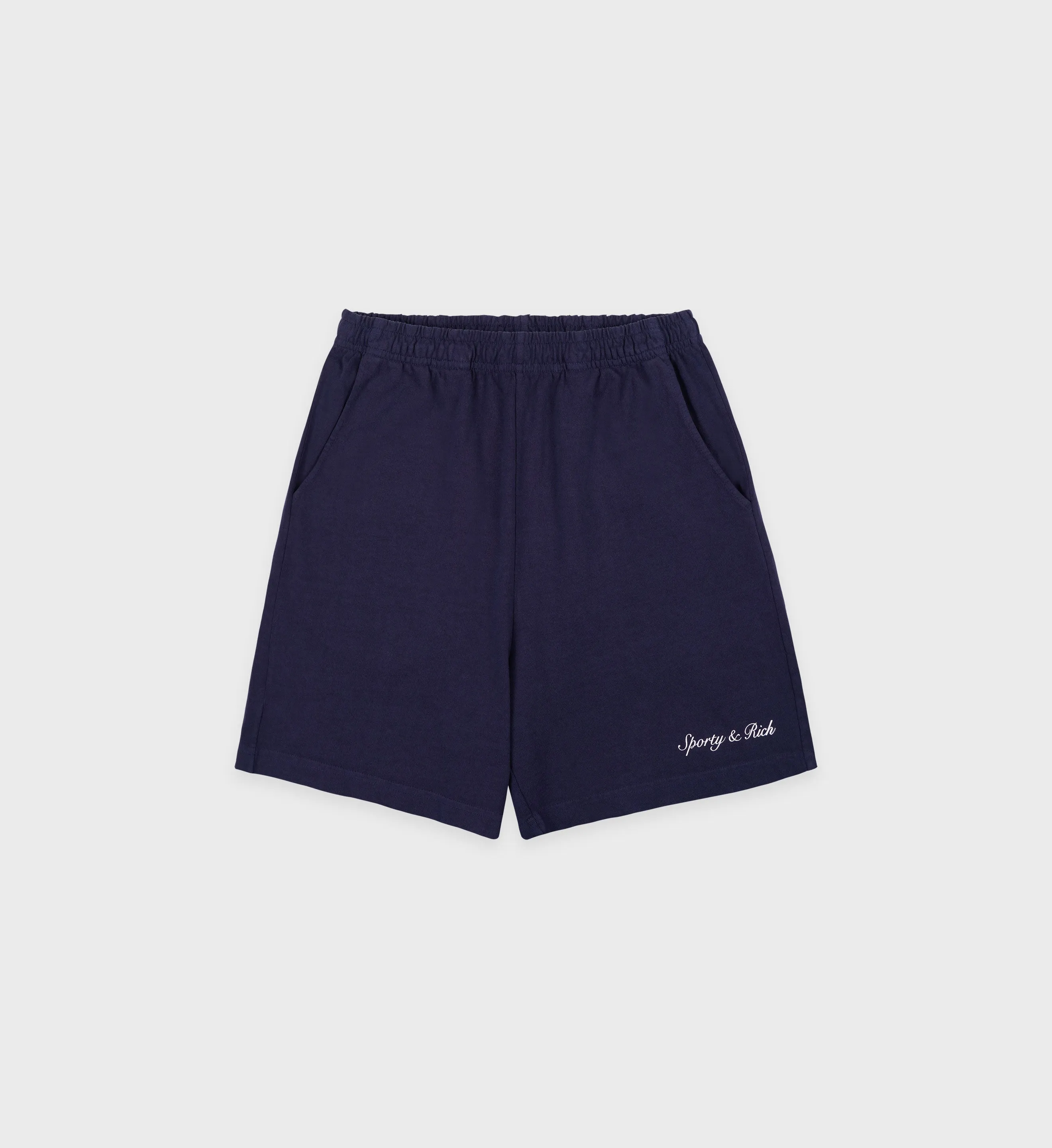 Syracuse Gym Short - Navy/White sold by Sporty and Rich