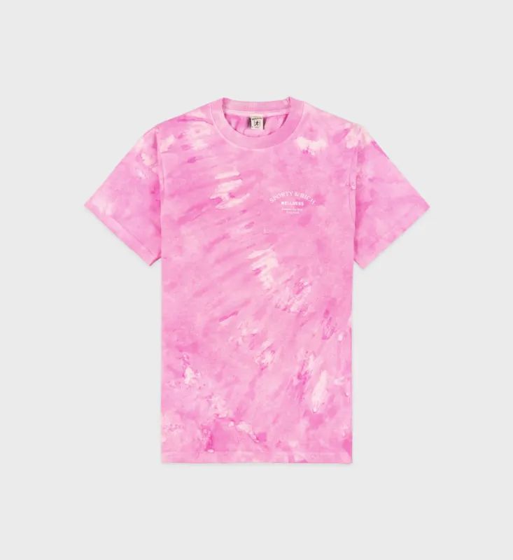 Wellness Studio T-Shirt - Taffy Tie & Dye sold by Sporty and Rich