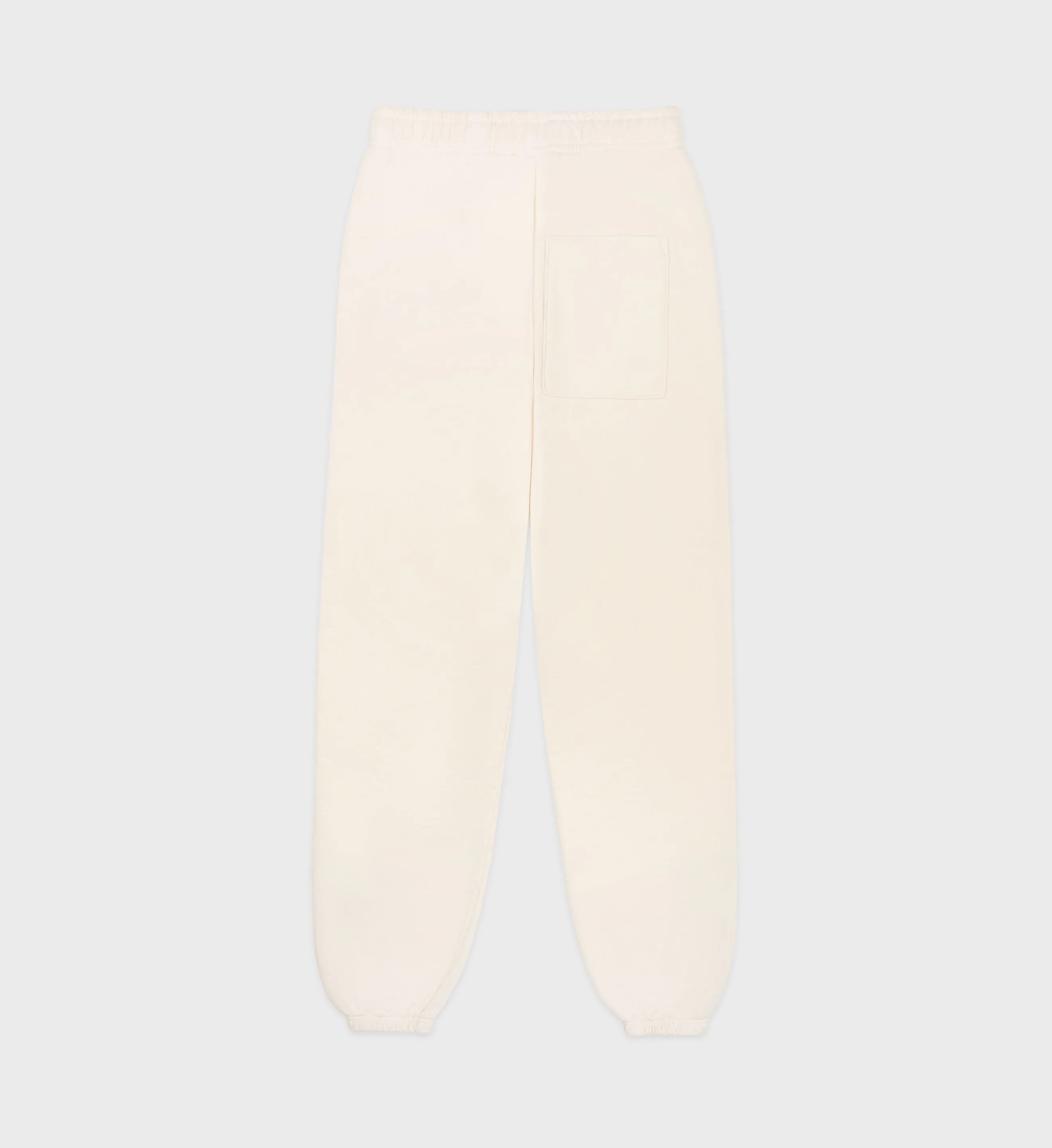 Serif Logo Sweatpant - Cream sold by Sporty and Rich product image thumbnail 2