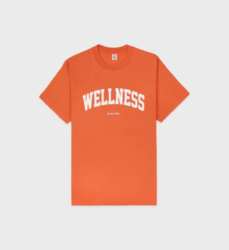Wellness Ivy T-Shirt - Squash sold by Sporty and Rich
