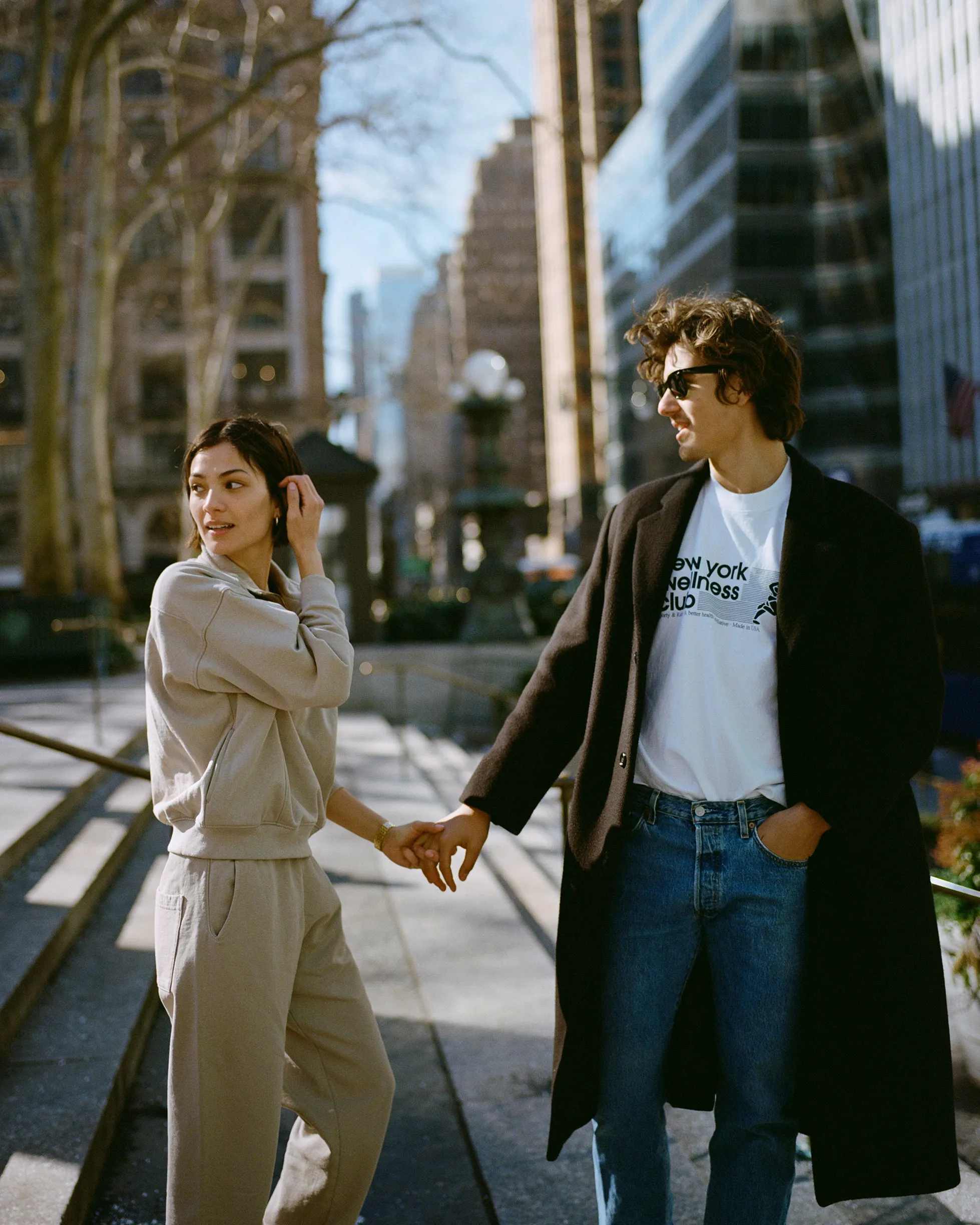 Paris Country Club Sweatpant - Elephant/White sold by Sporty and Rich product image thumbnail 5