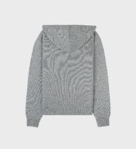 SRC Cashmere Hoodie - Gray sold by Sporty and Rich