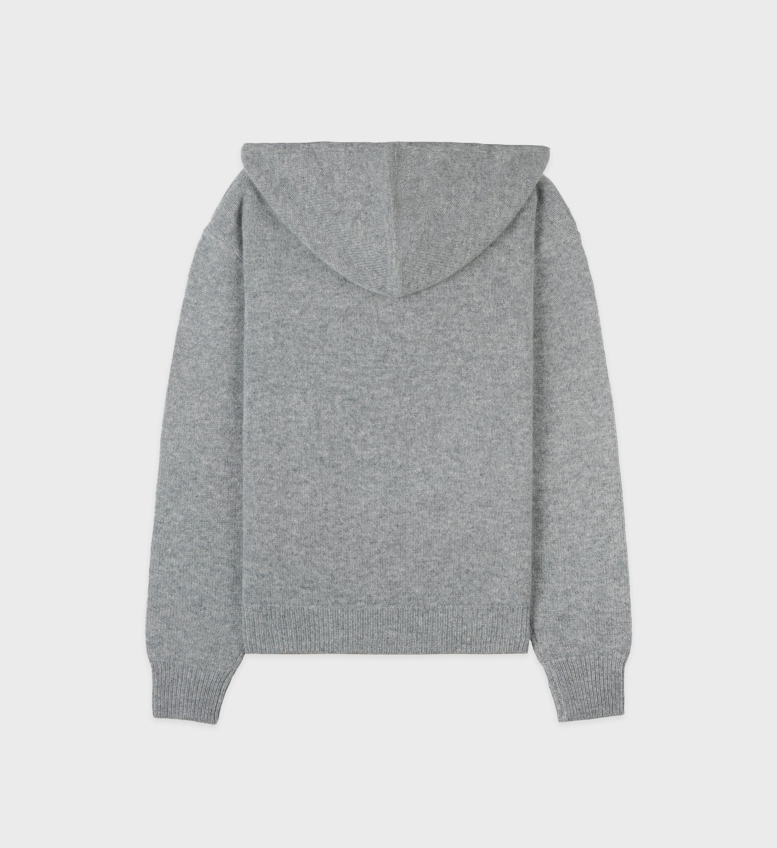 SRC Cashmere Hoodie - Gray sold by Sporty and Rich product image thumbnail 2