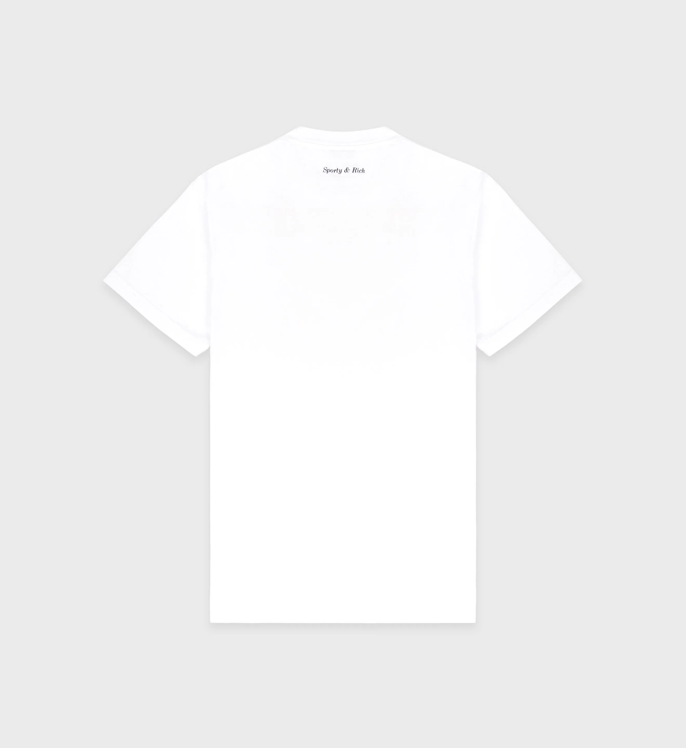 Eden Crest T-Shirt - White/Navy sold by Sporty and Rich product image thumbnail 2