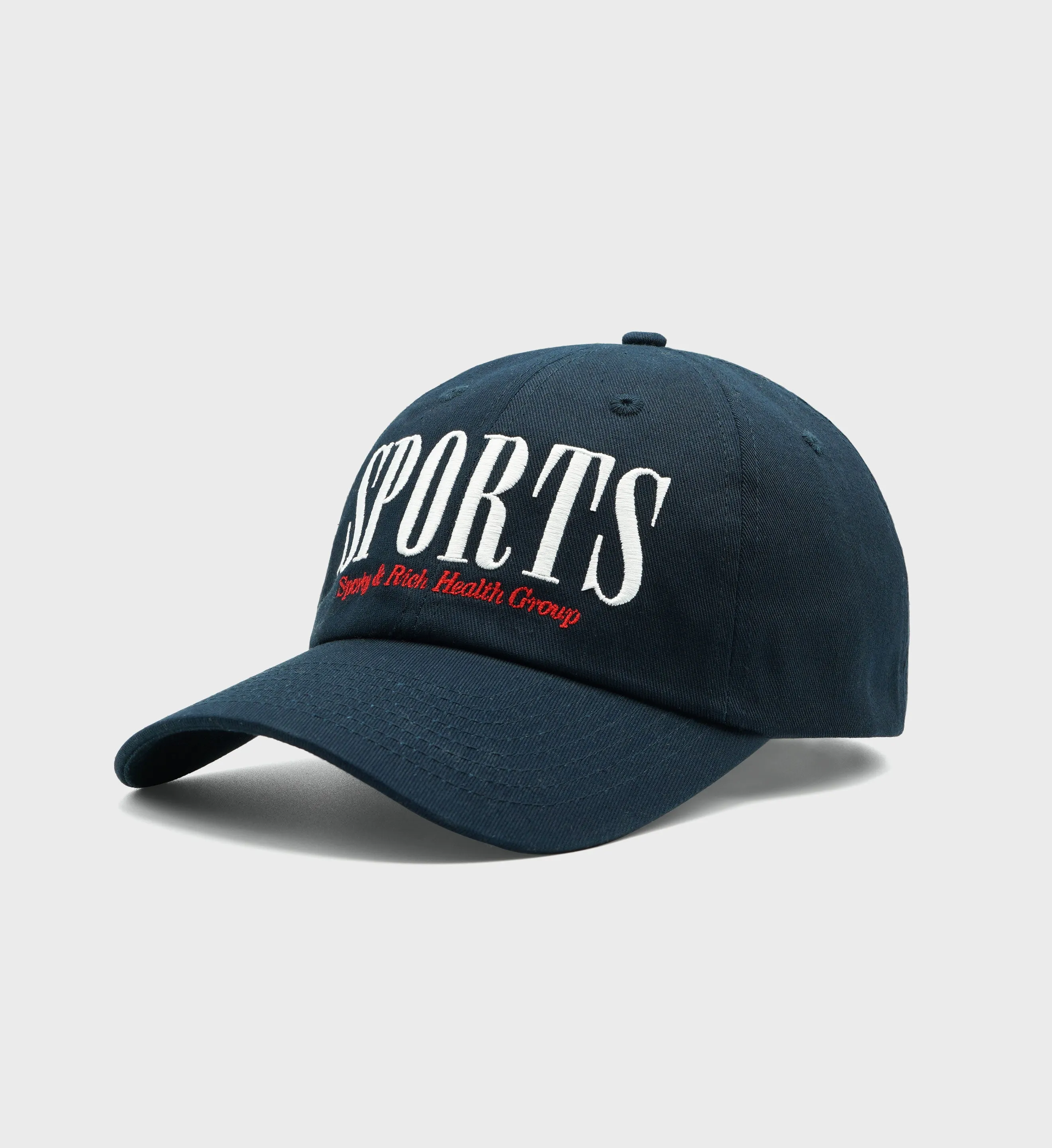 Sports Hat - Navy/White sold by Sporty and Rich product image thumbnail 2