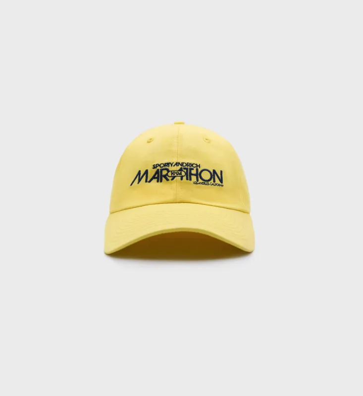 Marathon Hat - Lemon sold by Sporty and Rich