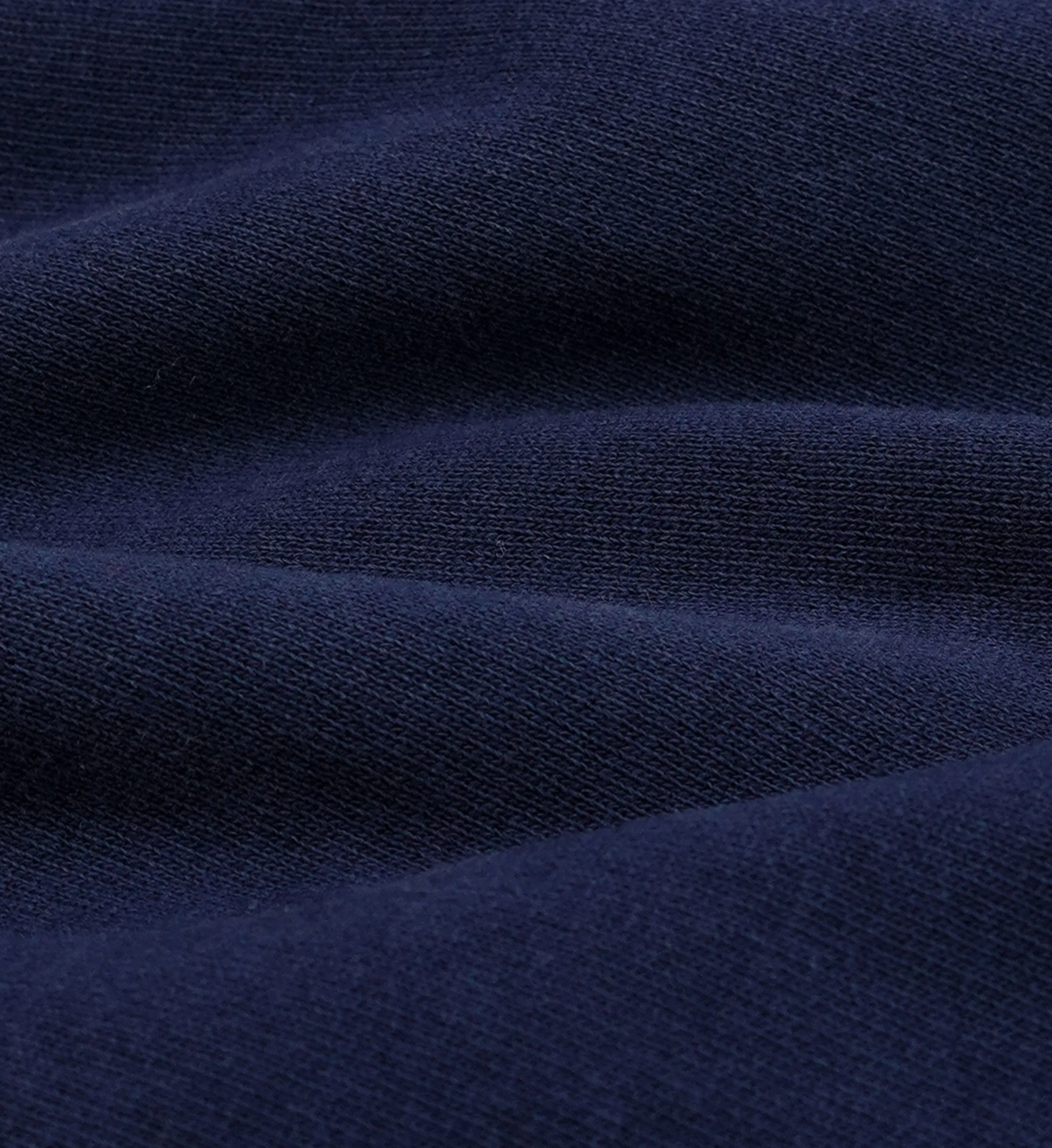 Syracuse Crewneck - Navy/White sold by Sporty and Rich product image thumbnail 5