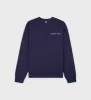 Syracuse Crewneck - Navy/White sold by Sporty and Rich