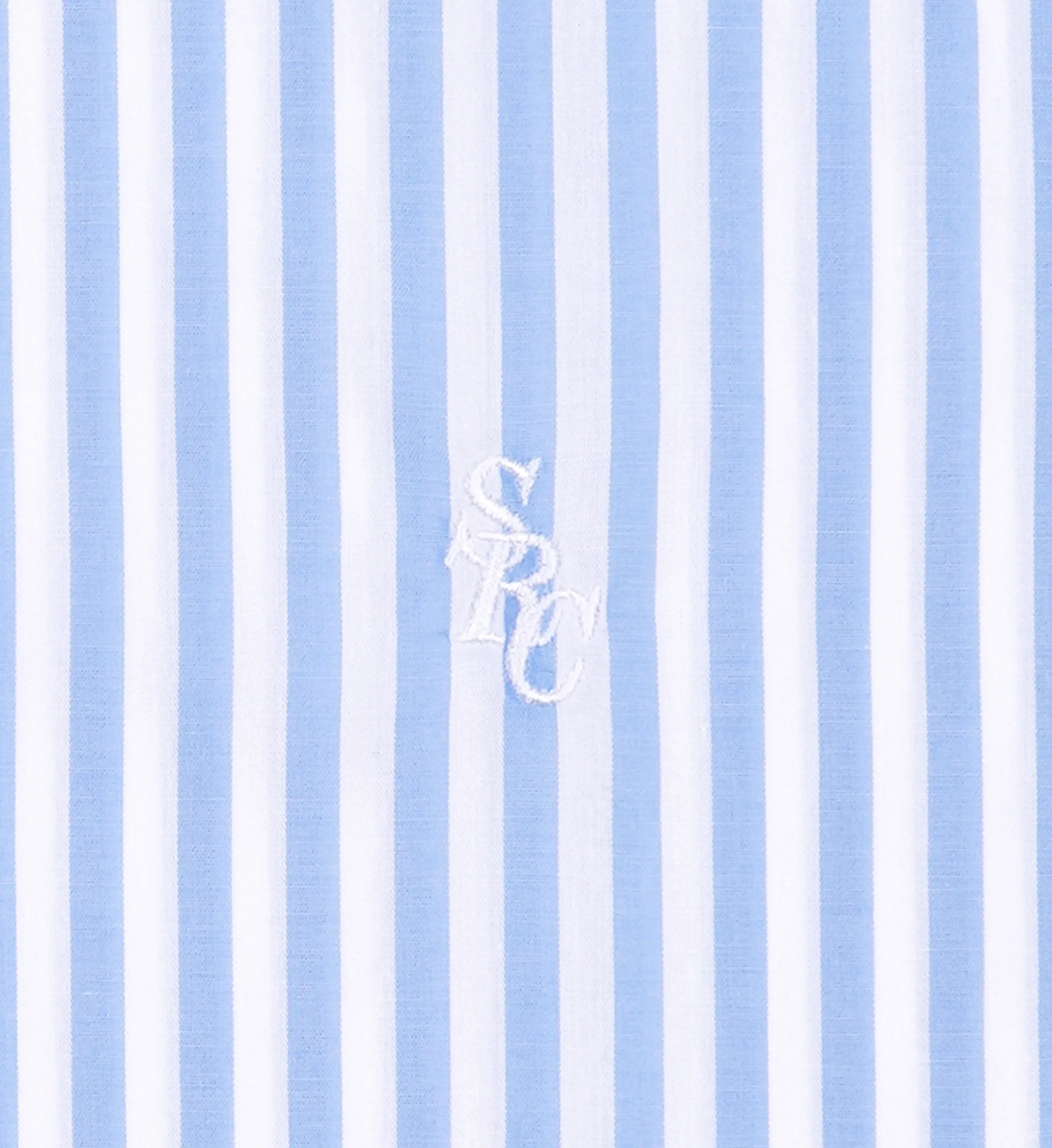 SRC Shirt - Sky Blue Striped sold by Sporty and Rich product image thumbnail 2