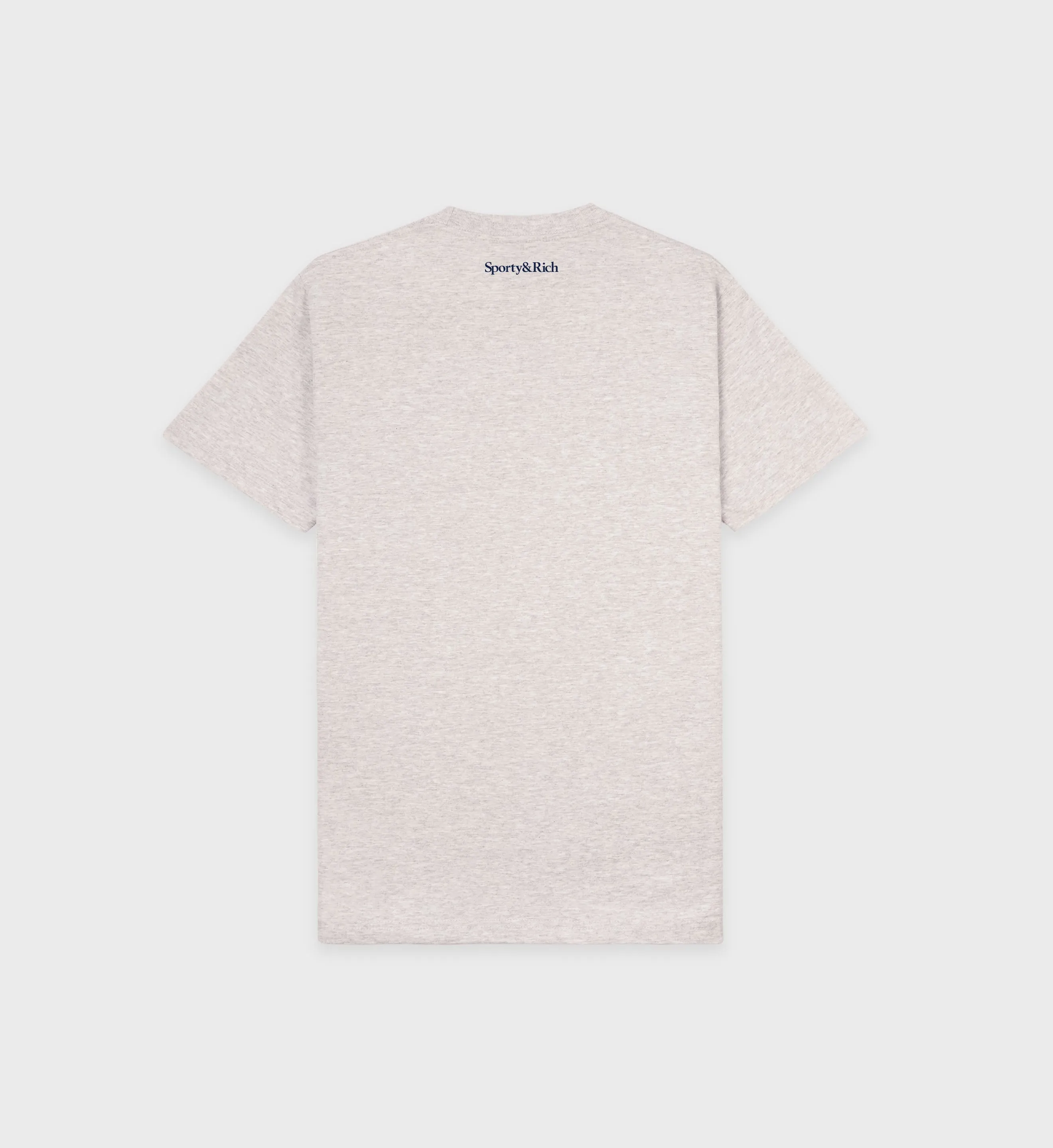 League T-Shirt - Heather Gray/Navy sold by Sporty and Rich product image thumbnail 2