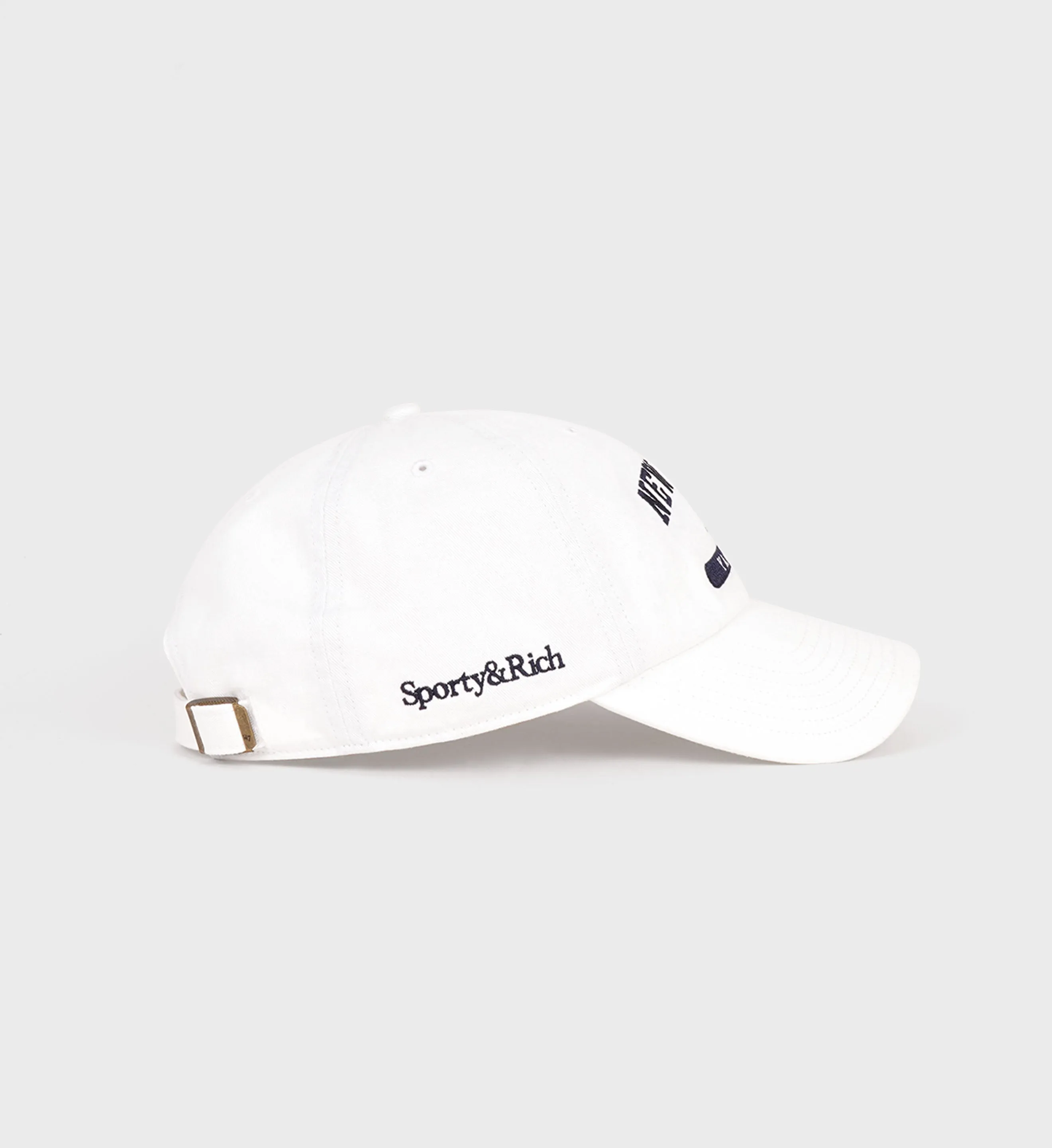 League Hat - White/Navy sold by Sporty and Rich product image thumbnail 4