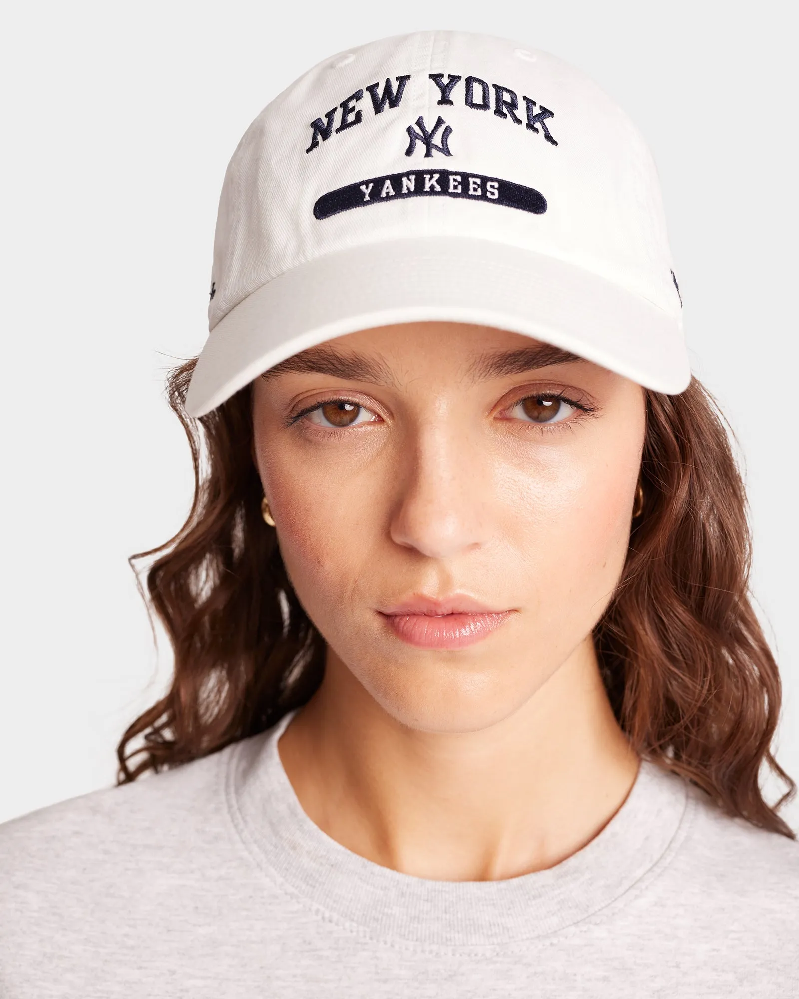 League Hat - White/Navy sold by Sporty and Rich product image thumbnail 3