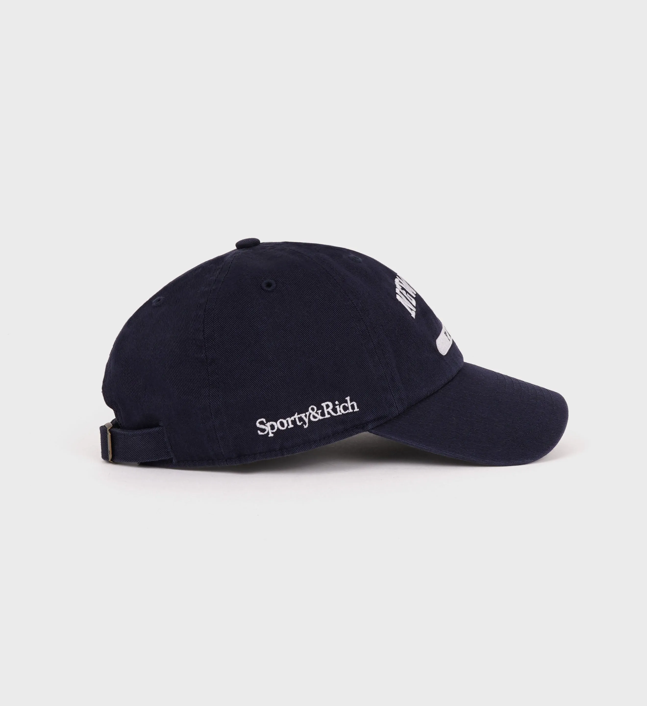 League Hat - Navy/White sold by Sporty and Rich product image thumbnail 5