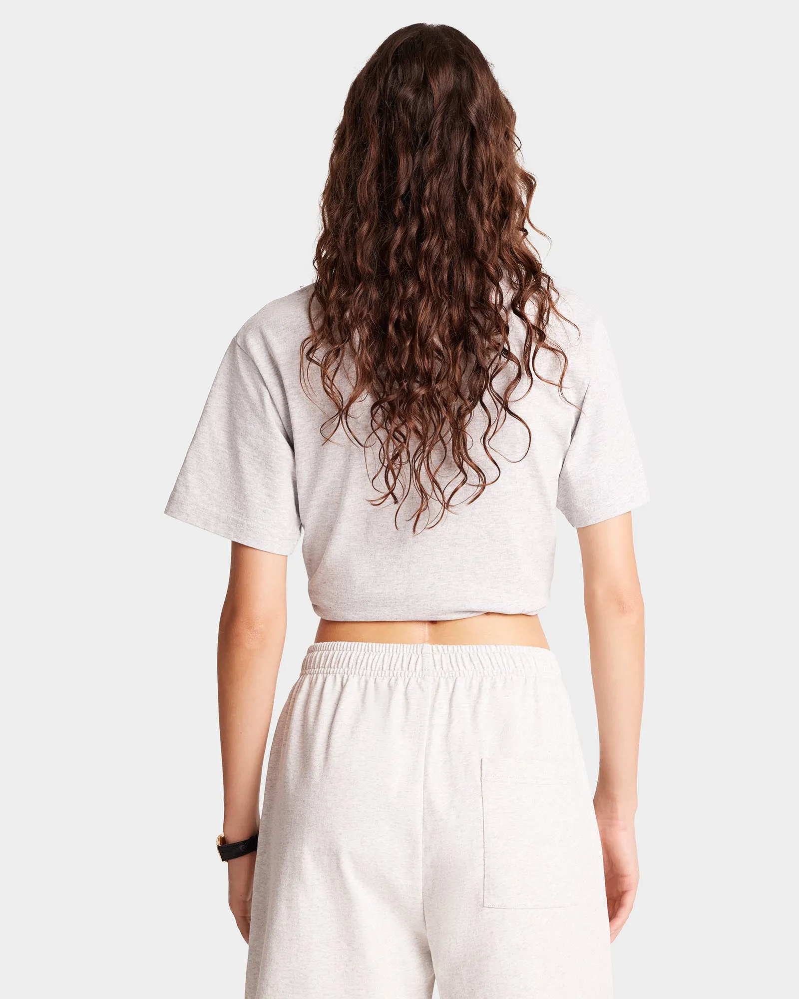 League Gym Short - Heather Gray/Navy sold by Sporty and Rich product image thumbnail 4