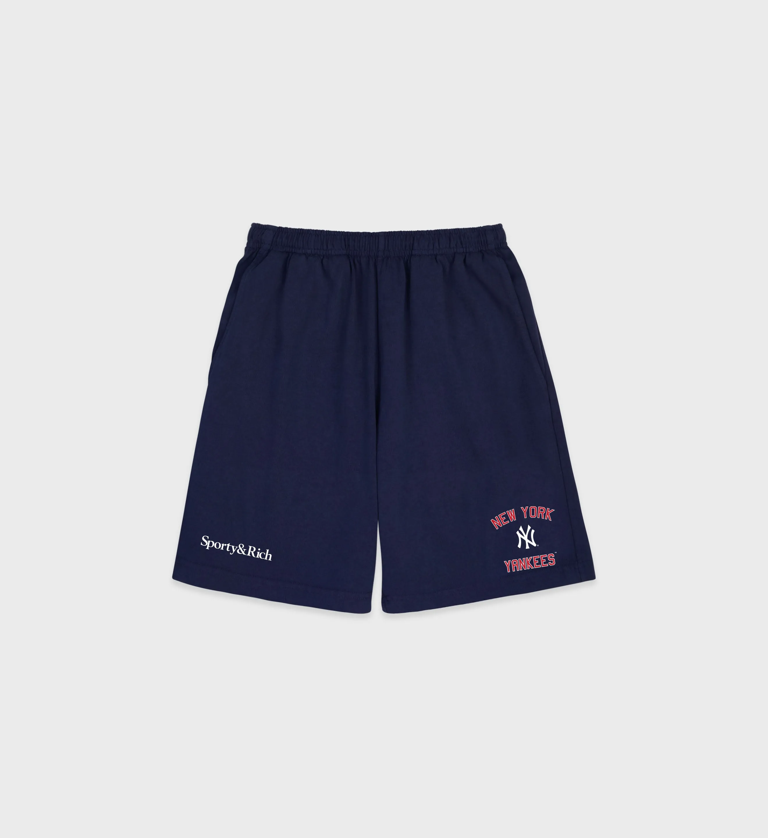 Home Run Gym Short - Navy/Sports Red/White sold by Sporty and Rich