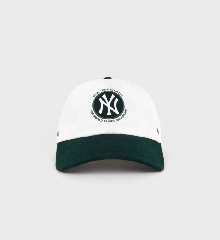 Champions Wool/Cotton Hat - White/Forest sold by Sporty and Rich