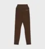 Serif Logo Legging - Chocolate/White sold by Sporty and Rich